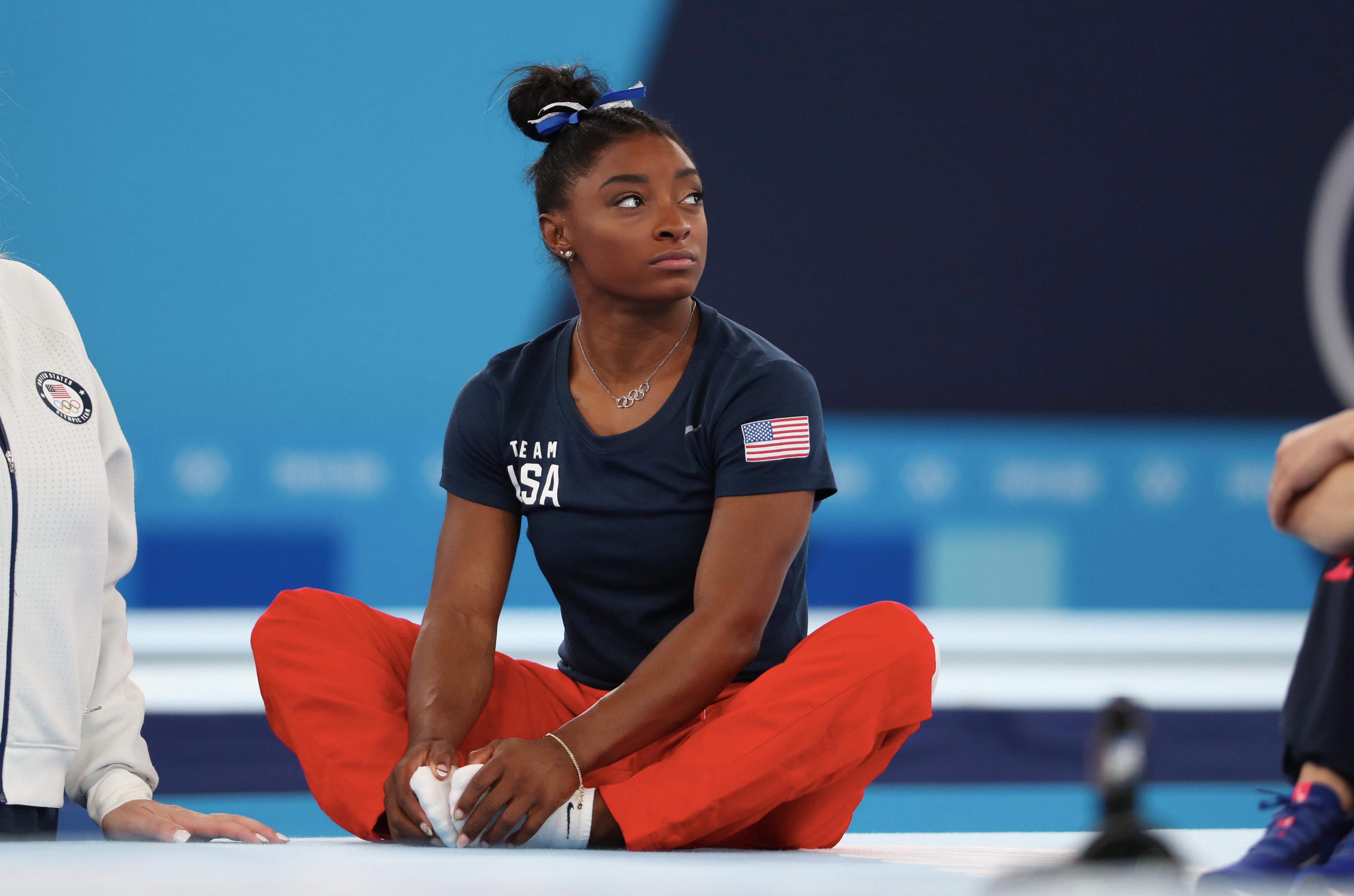 Simone Biles bei Olympia in Tokio