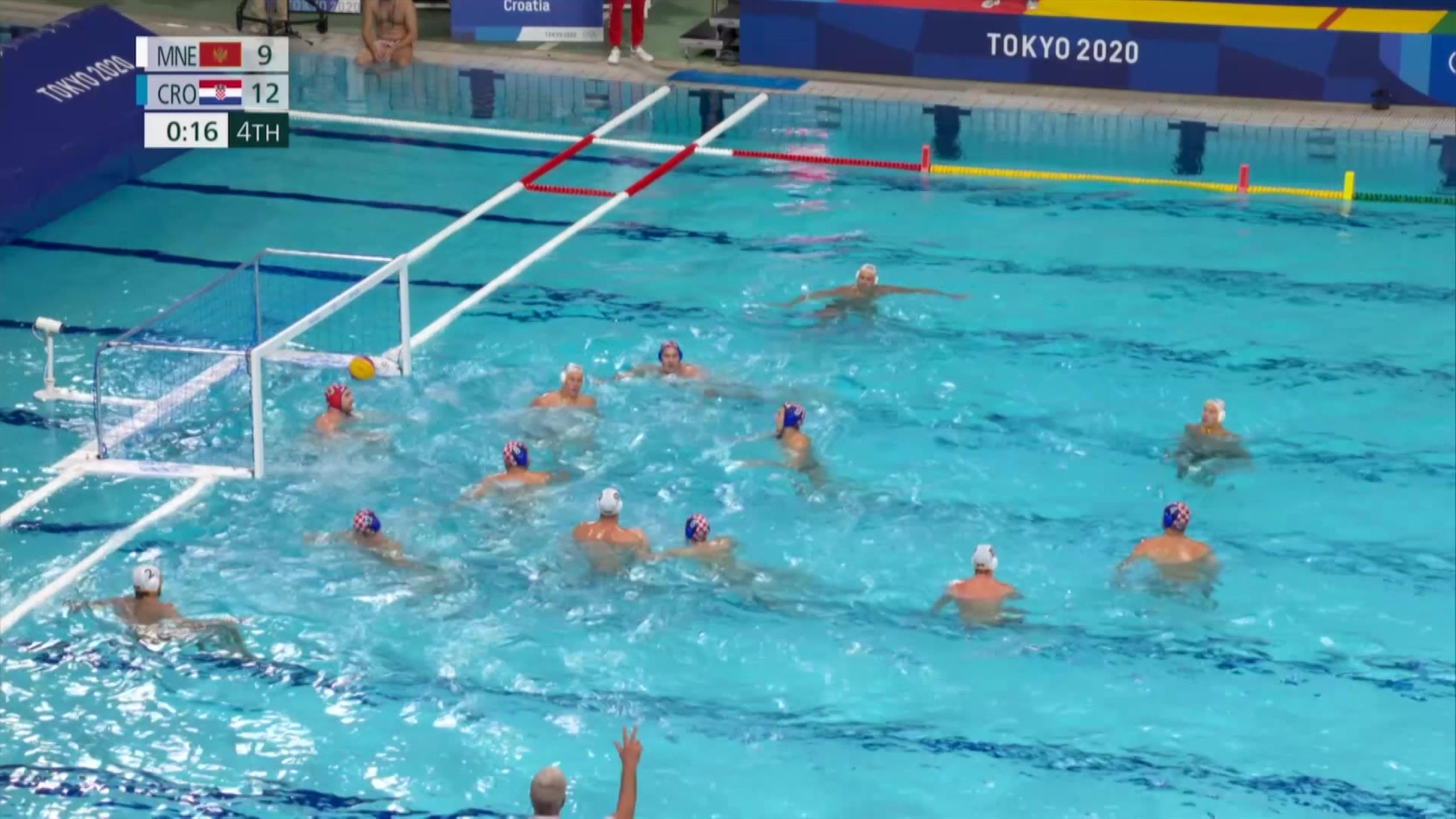 Tokyo 2020 Croatia vs Montenegro Water Polo Men's Classification