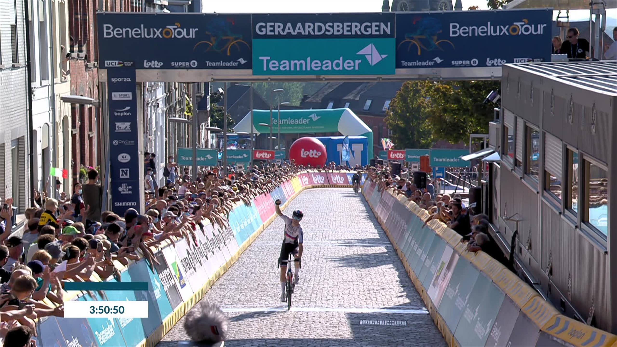 Benelux Tour 2021 Bahrain Victorious delight as Matej Mohoric wins