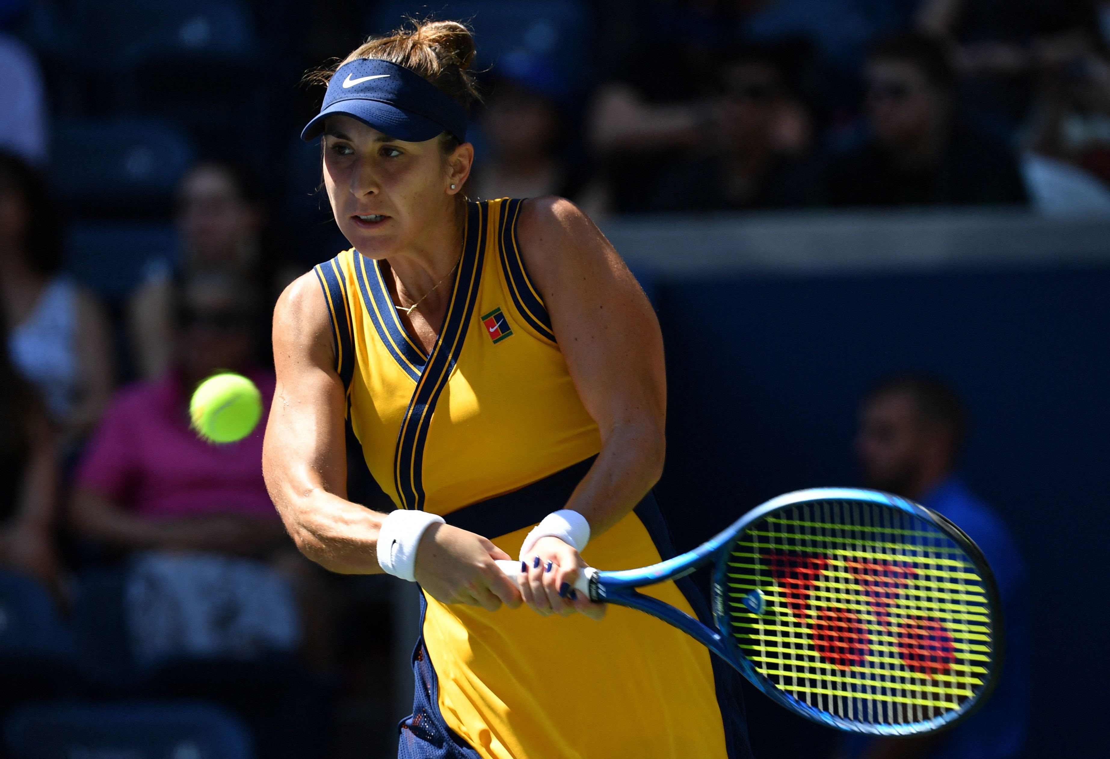 Belinda Bencic bei den US Open 2021