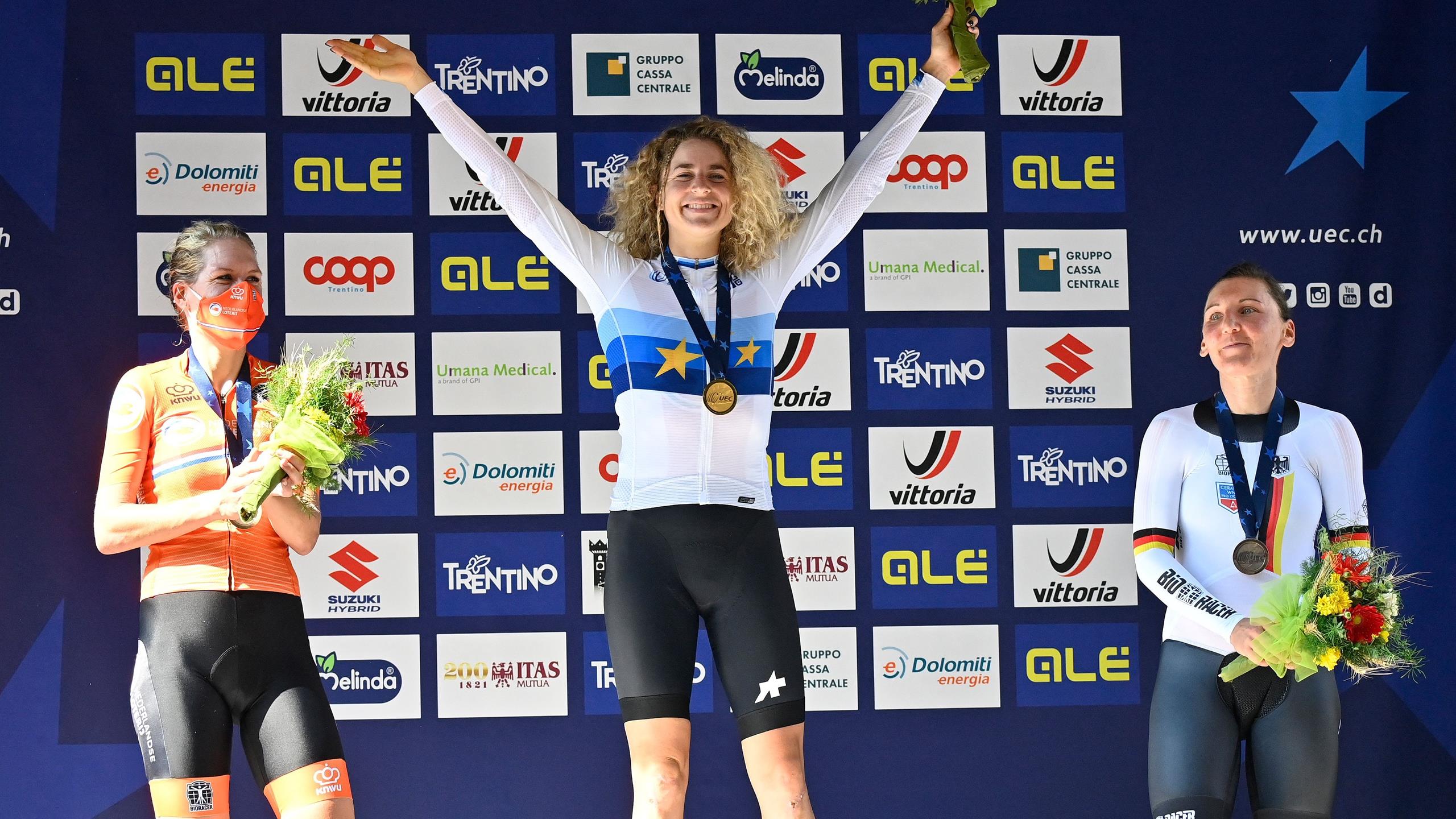Championnat d'Europe de Cyclisme Marlen Reusser sacrée sur le contre