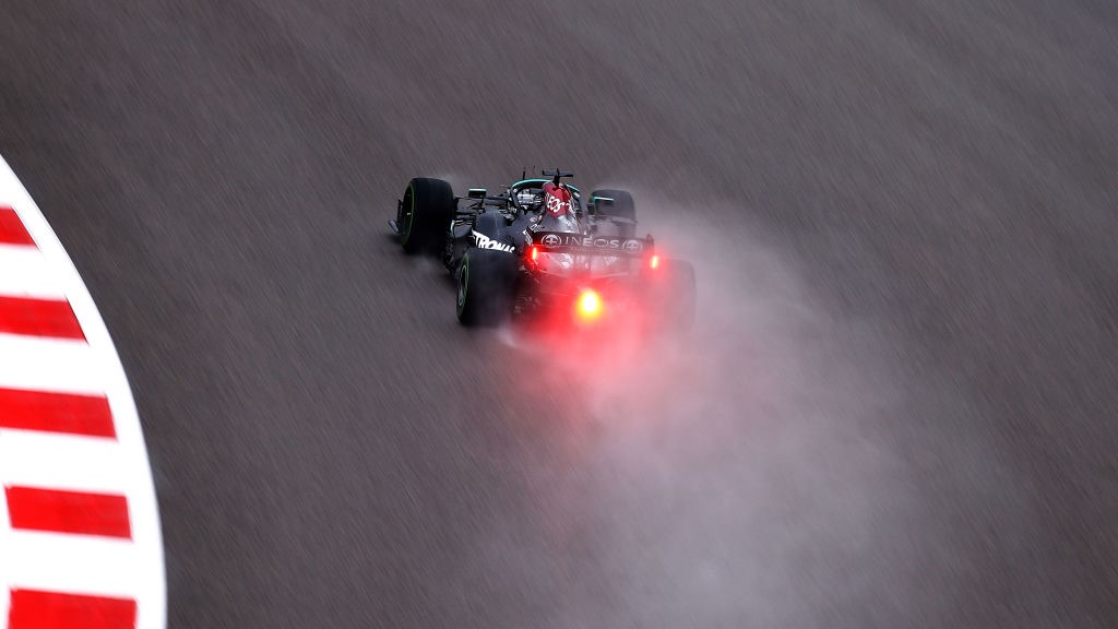 Lewis Hamilton (Mercedes) au Grand Prix de Russie 2021