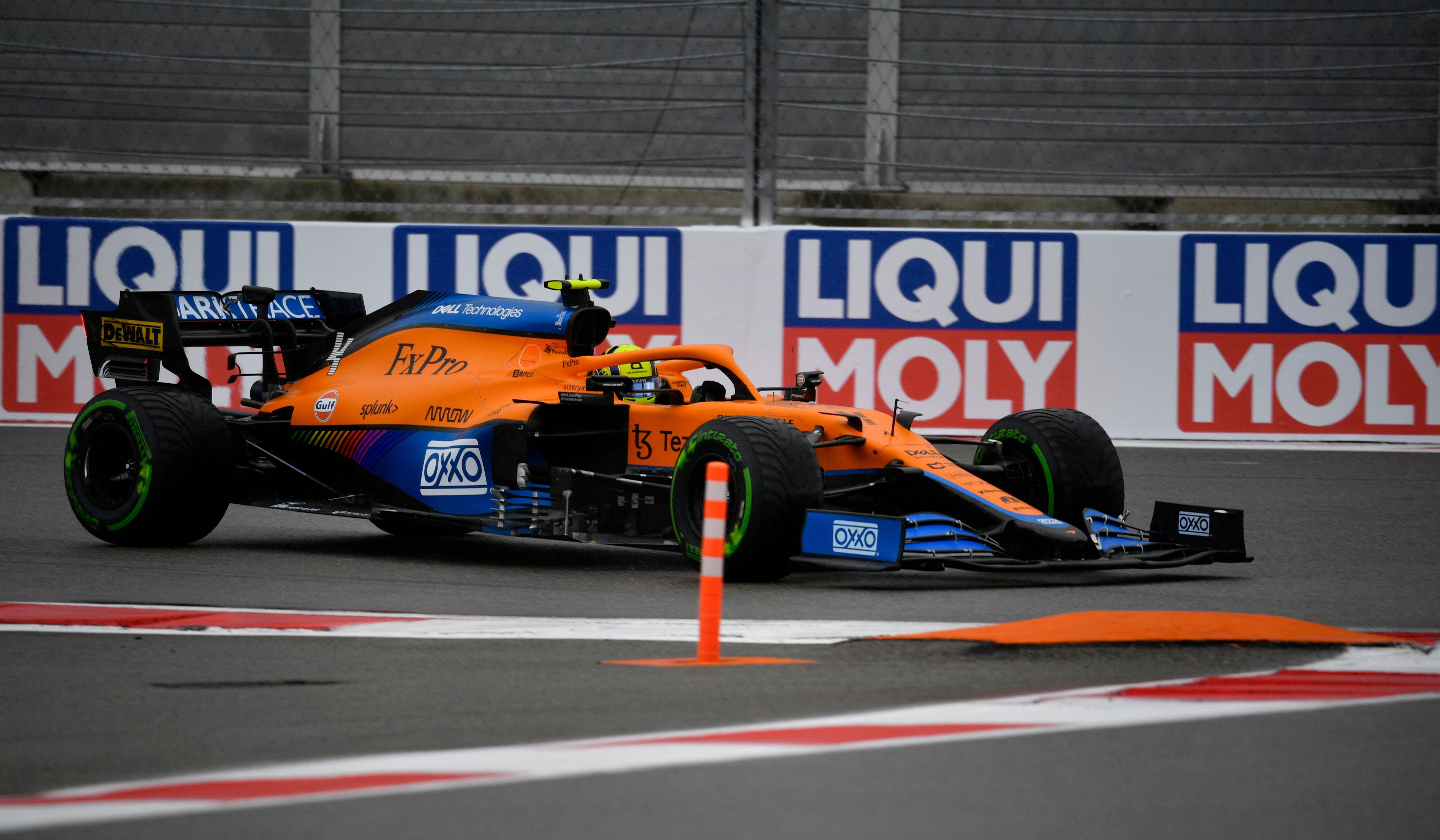 Lando Norris au Grand Prix de Russie à Sotchi