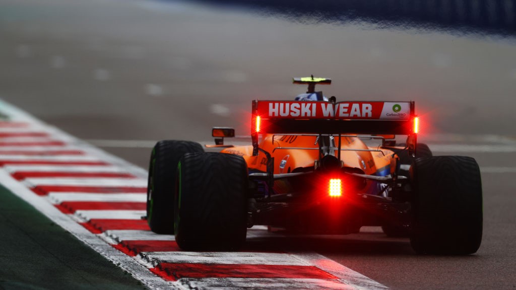 Lando Norris (McLaren) au Grand Prix de Russie 2021