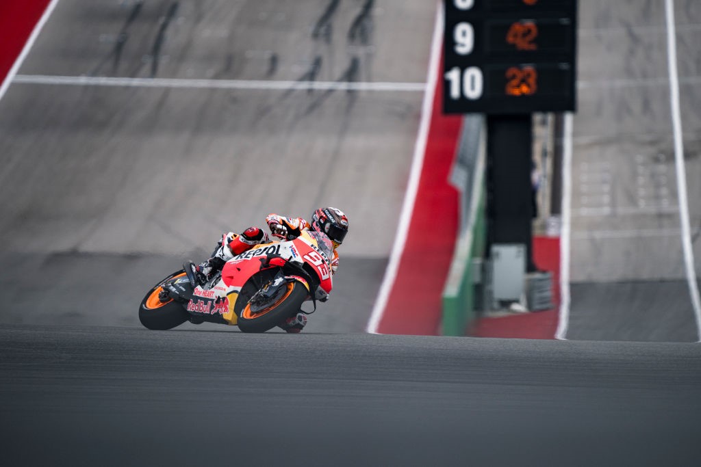 Marc Marquez (Honda HRC) au Grand Prix des Amériques 2021