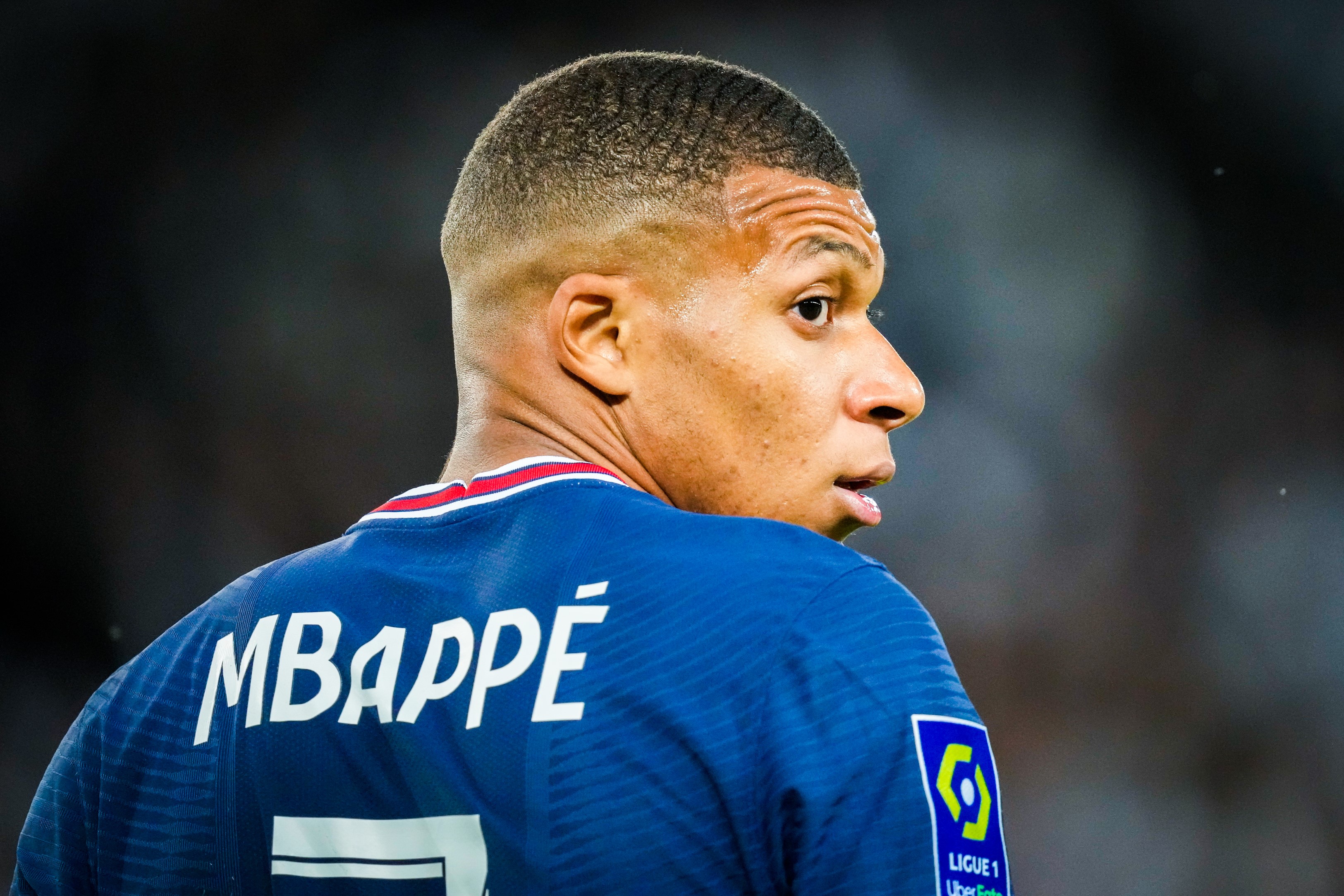 Kylian Mbappé avec le PSG