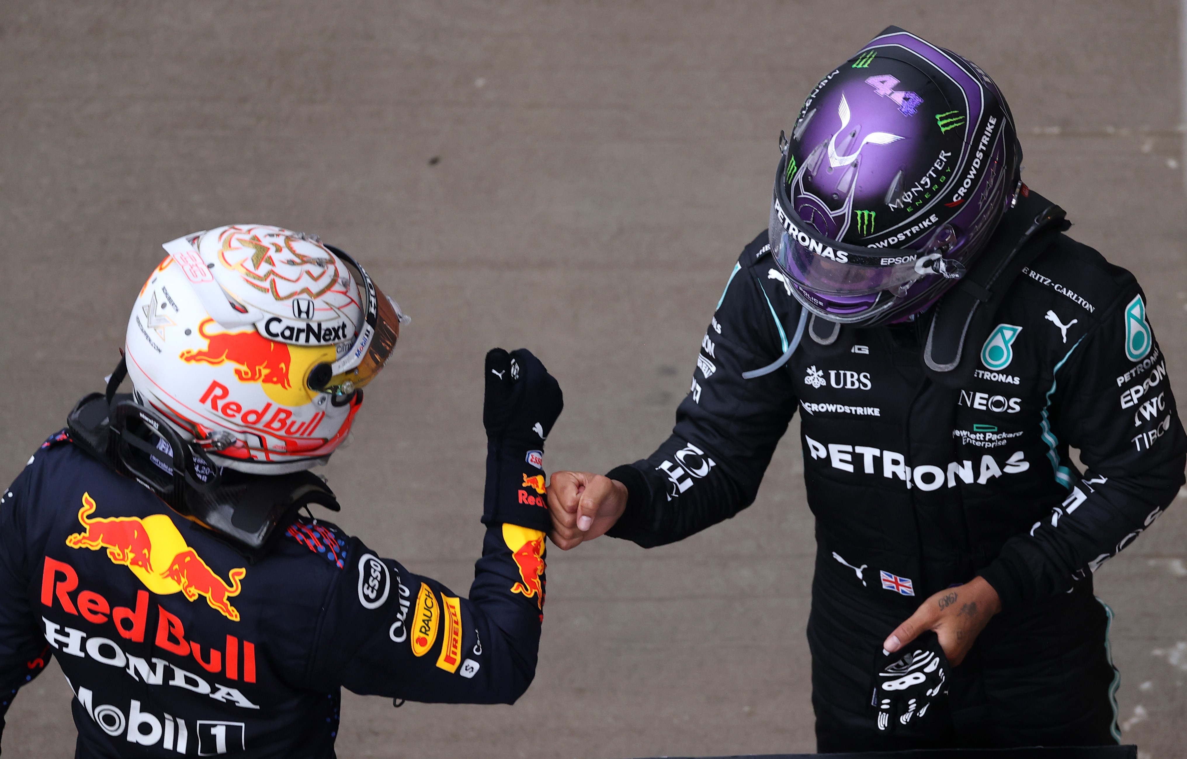 Das Duell Lewis Hamilton vs Max Verstappen 