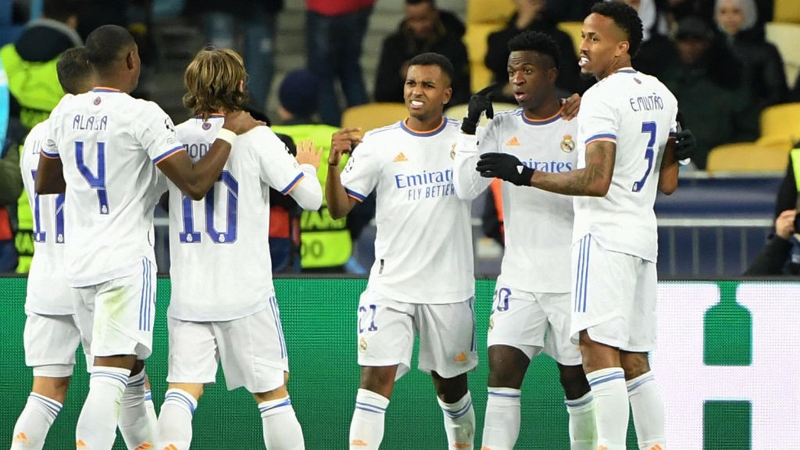 El Real Madrid Se Pasea Ante El Shakhtar Con Un Gran Vinicius 0 5 Eurosport