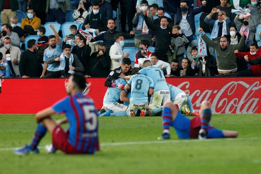 Celta a egalat în minutul 96 al partidei cu Barcelona, terminată 3-3