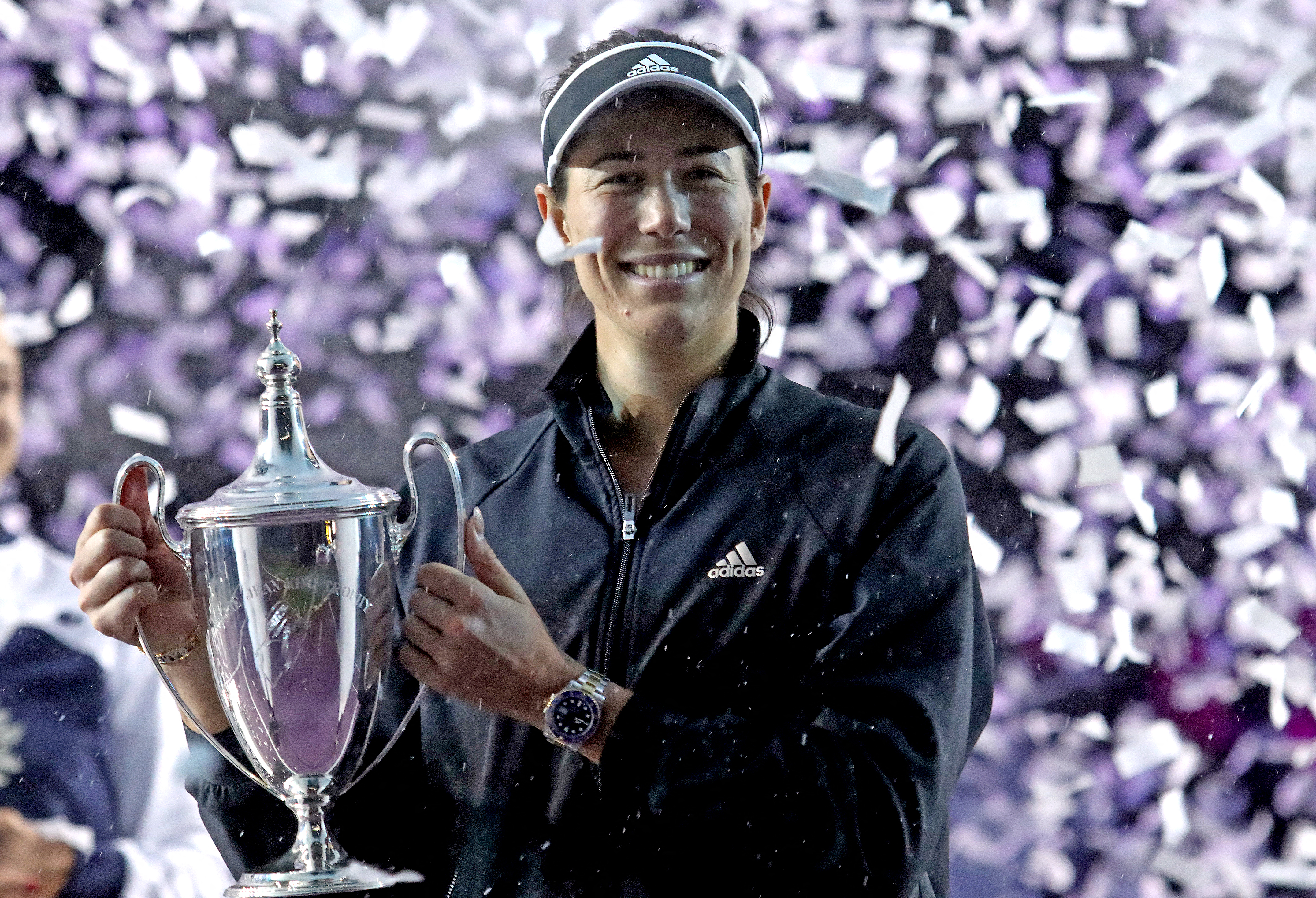 Garbine Muguruza gewinnt die WTA-Finals.