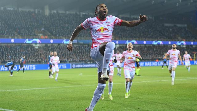 Un Nkunku de gala et une large victoire à Bruges : Leipzig peut croire à la C3 Un Nkunku de gala et une large victoire à Bruges : Leipzig peut croire à la C3