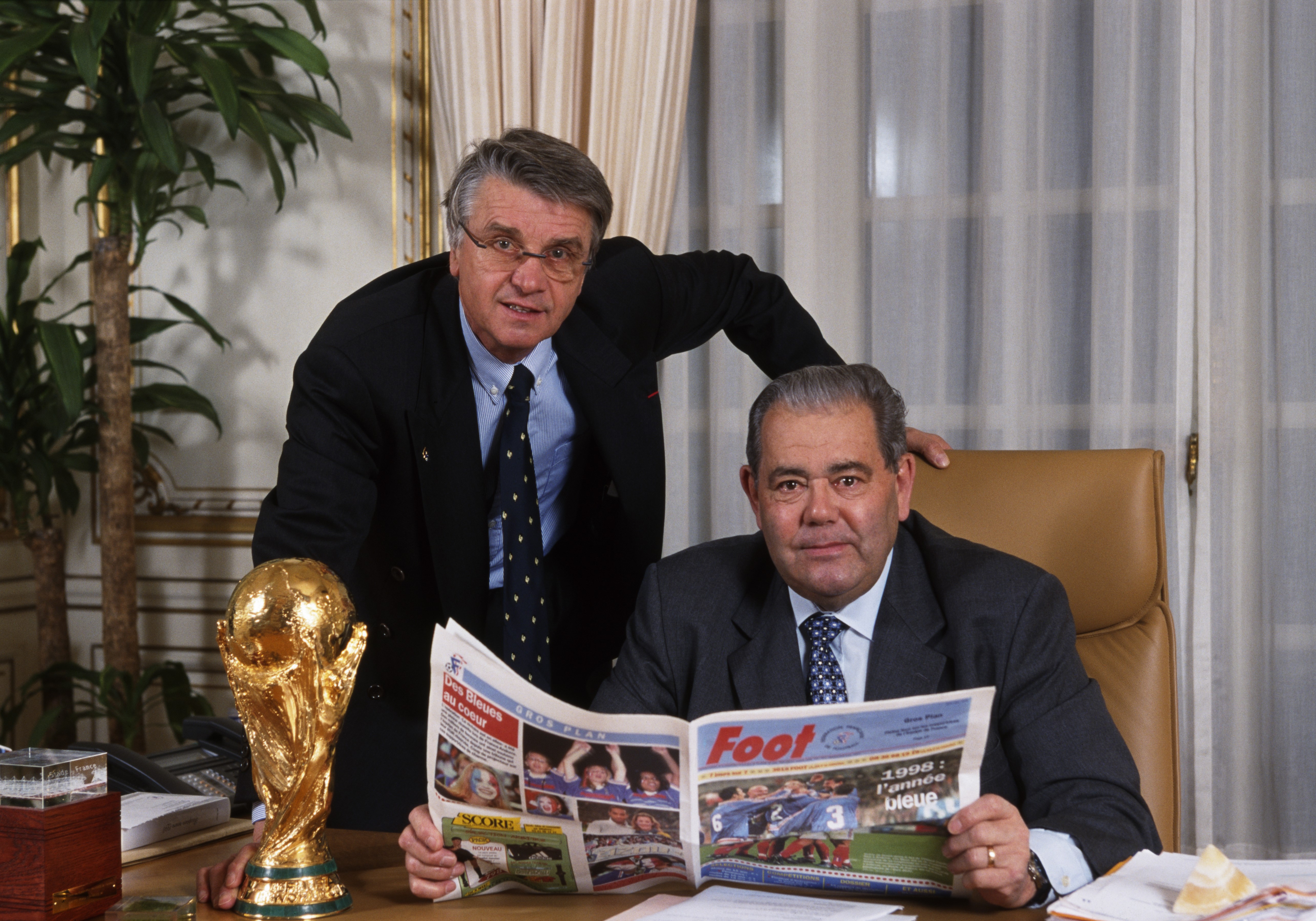 Aimé Jacquet l'avait promis à Claude Simonet : la Coupe du monde est sur son bureau