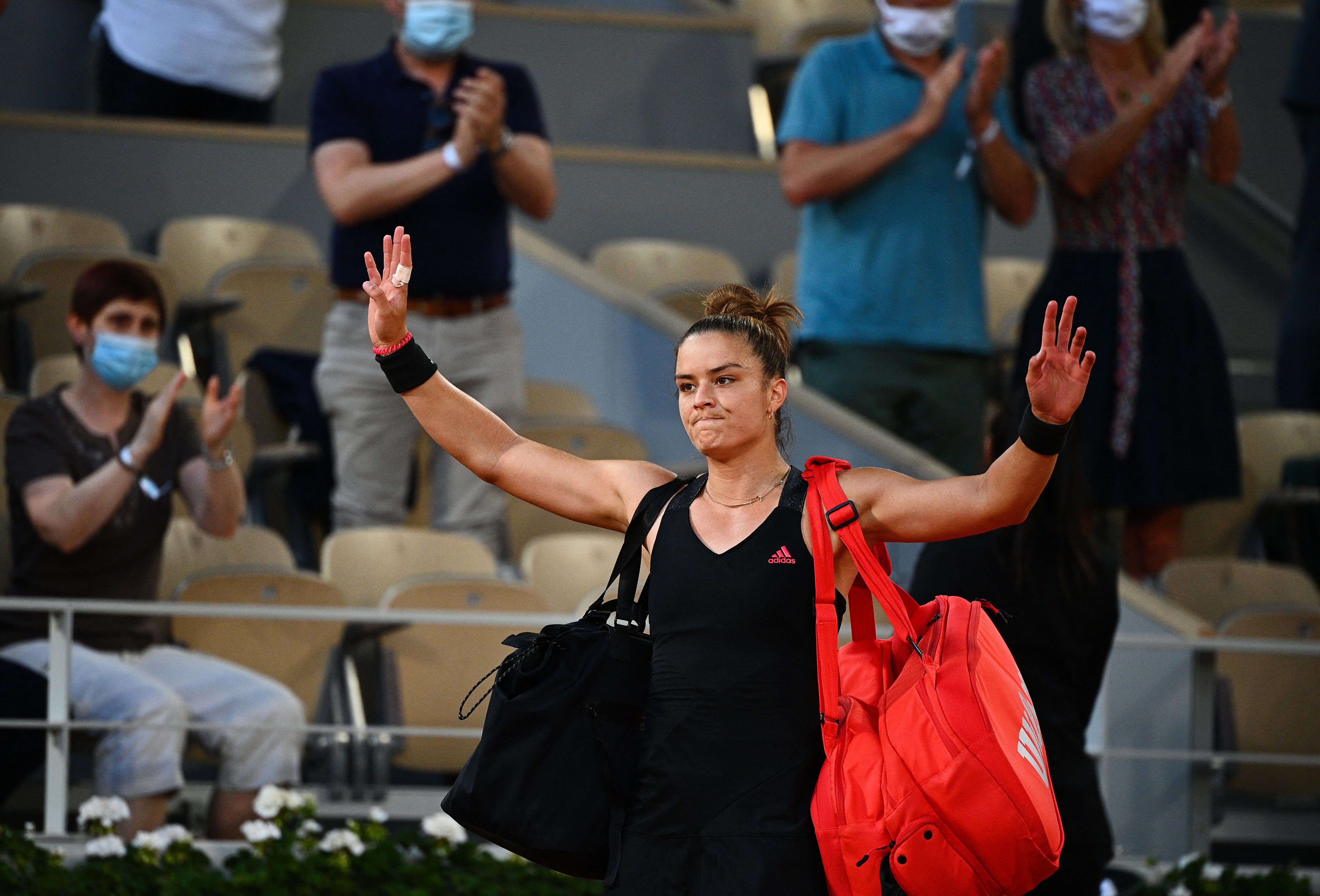 Maria Sakkari exits Roland-Garros after a 7-5, 4-6, 9-7 semi-final epic with eventual champion Barbora Krejcikova