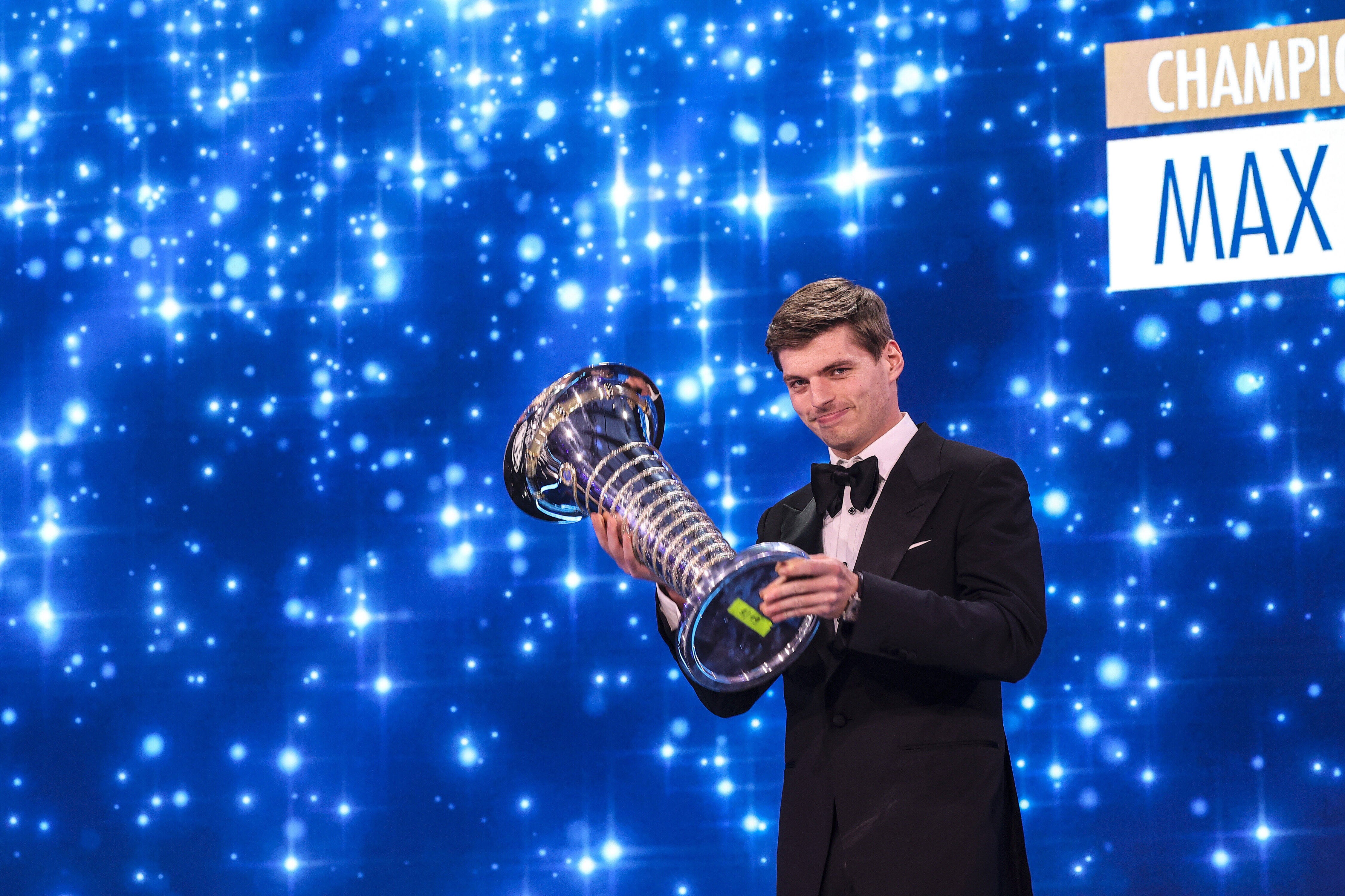 Max Verstappen bei der FIA-Gala 2021