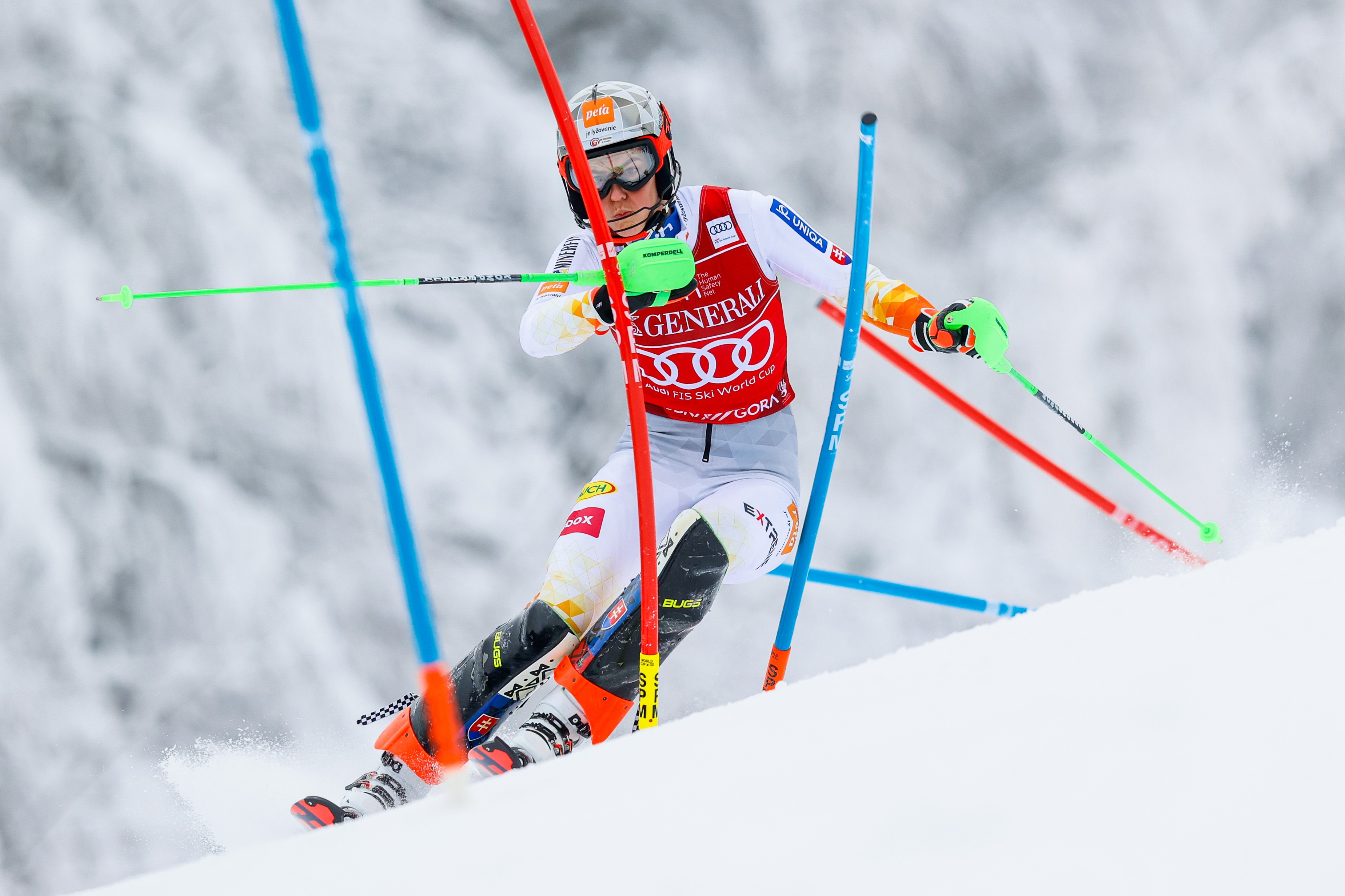 Petra Vlhova in Kranjska Gora