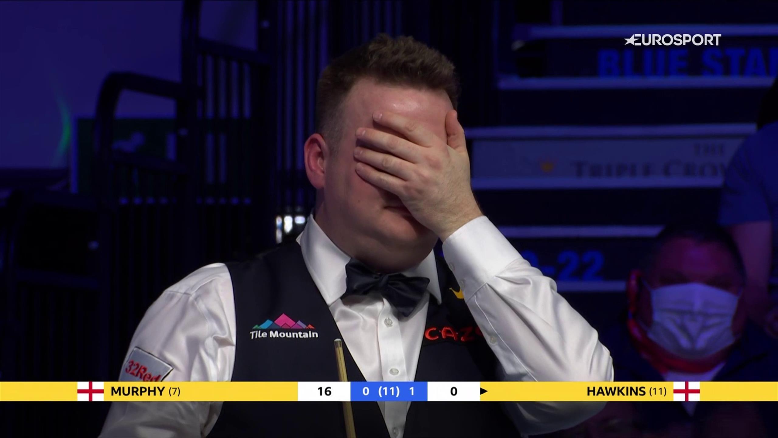 Masters 2022 ‘What a crazy game!’ Barry Hawkins misses four times, then gets monster fluke