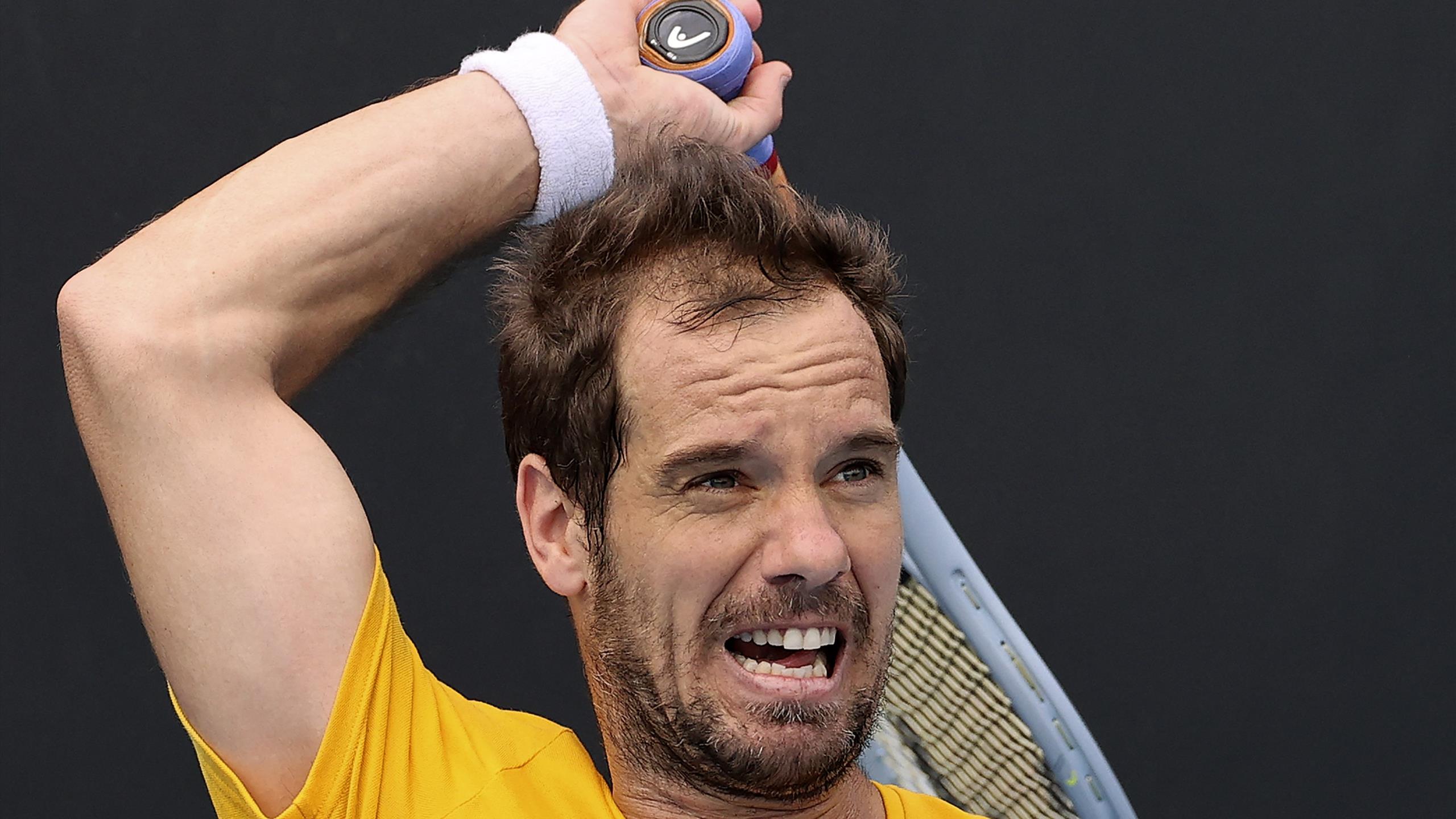 Open d'Australie 2022 - 1er tour simple messieurs : Richard Gasquet élimine Ugo Humbert en 4 sets - Eurosport FR