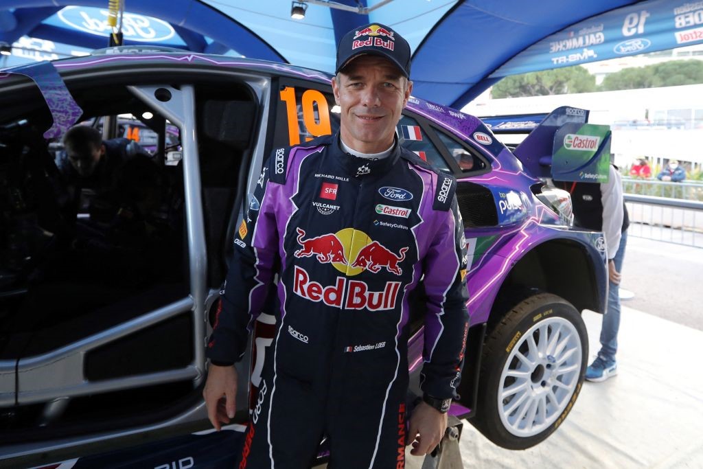 Sébastien Loeb (Ford M-Sport) au Rallye Monte-Carlo 2022