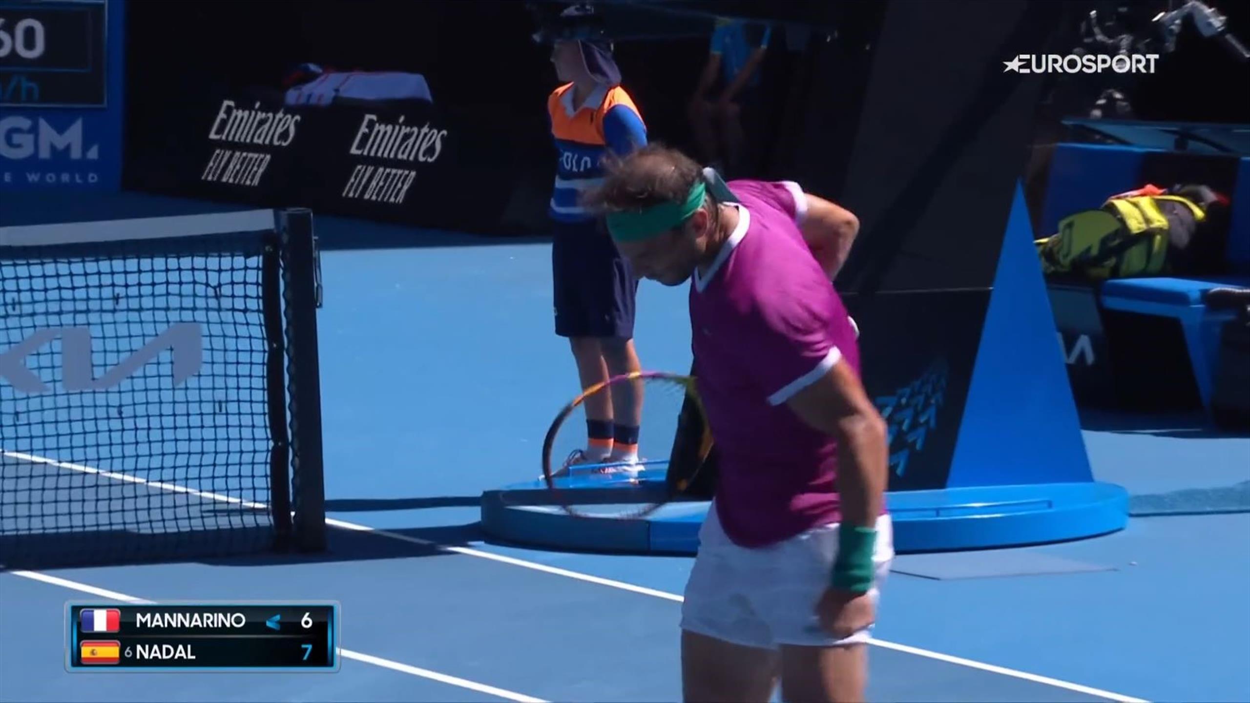 Open Australia 2022 ¡1416! Rafa Nadal se apuntó su 'tiebreak' más