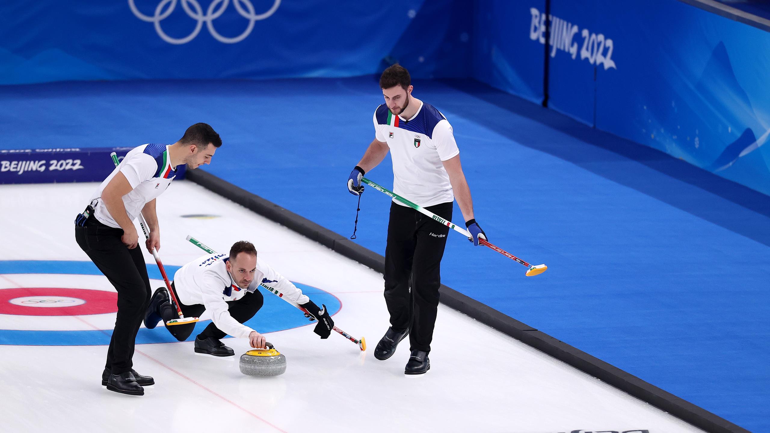 Olimpiadi invernali, Curling Pechino 2022 LIVE! Torneo Maschile l