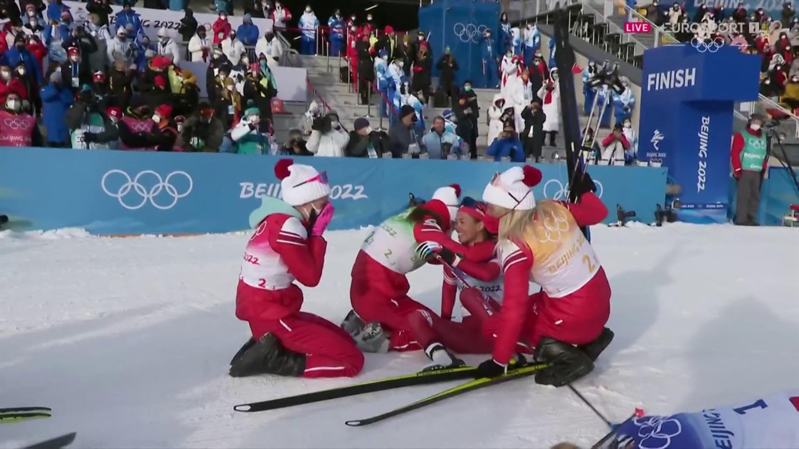 'Demolished the field' Russian Olympic Committee take victory in