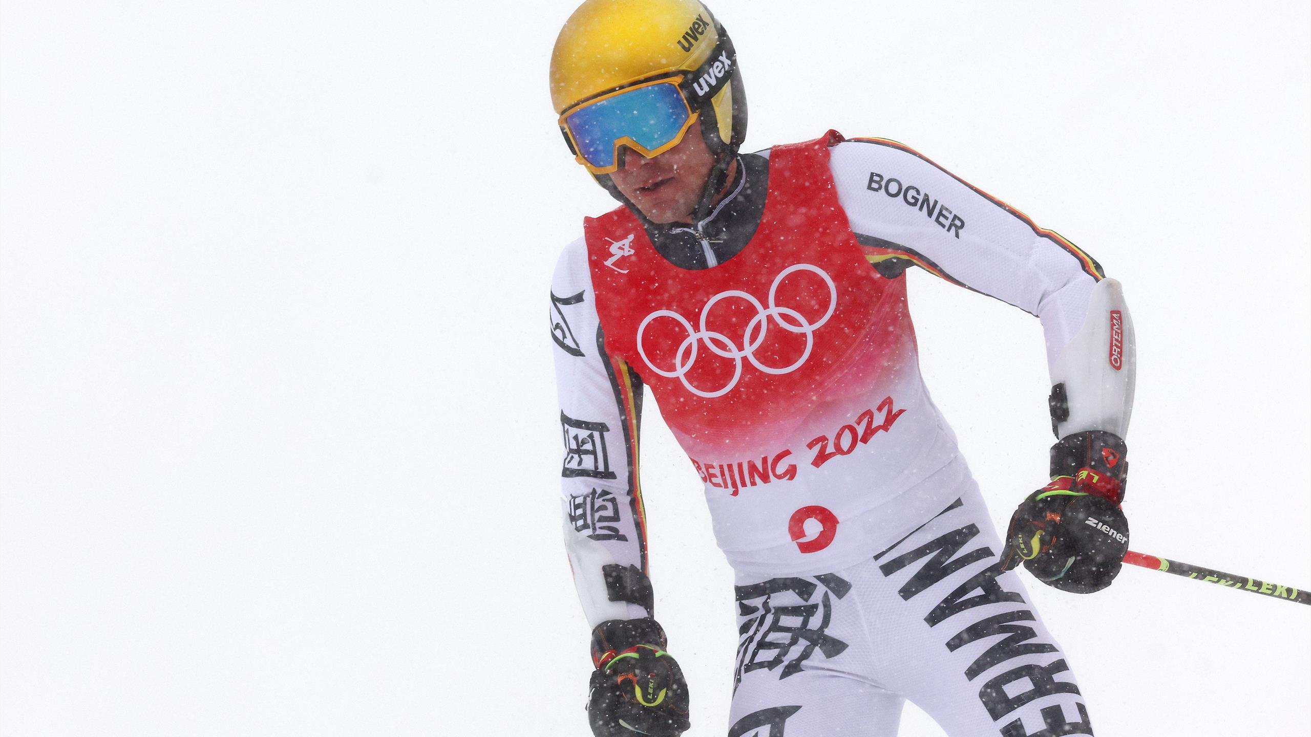 Alexander Schmid scheitert im OlympiaRiesenslalom früh Schwarze Serie