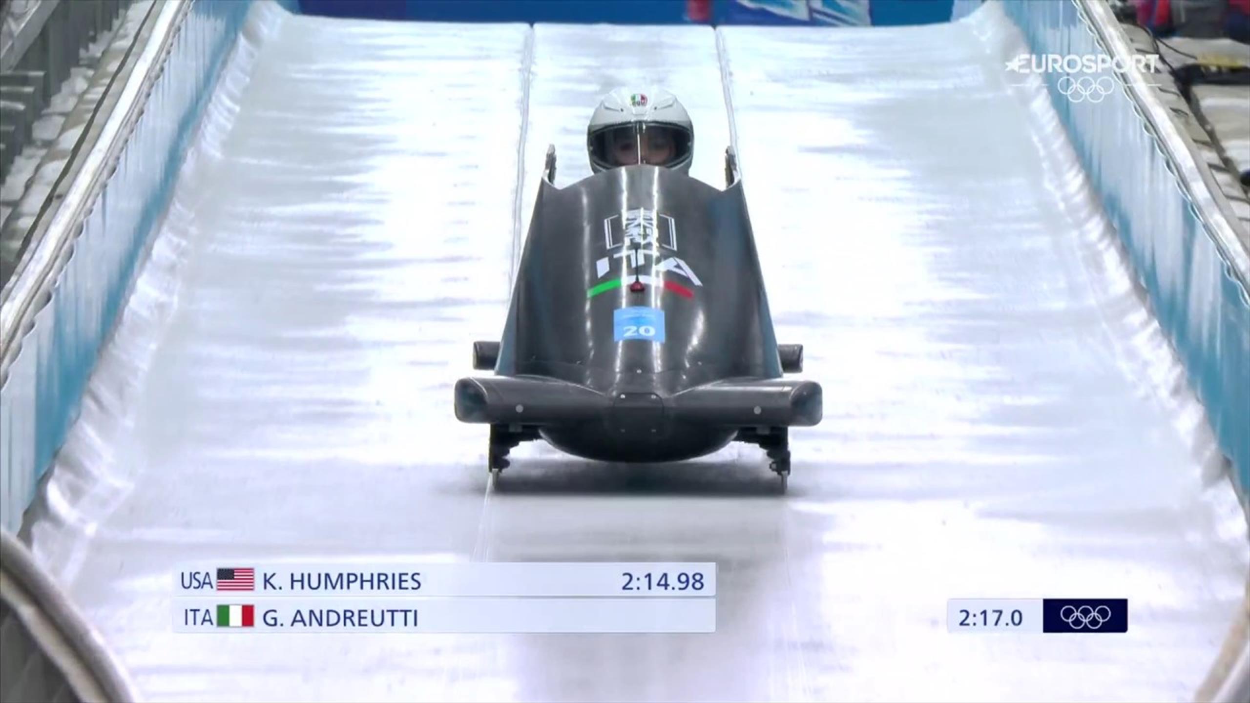 Olimpiadi invernali Giada Andreutti non brilla nella terza manche e