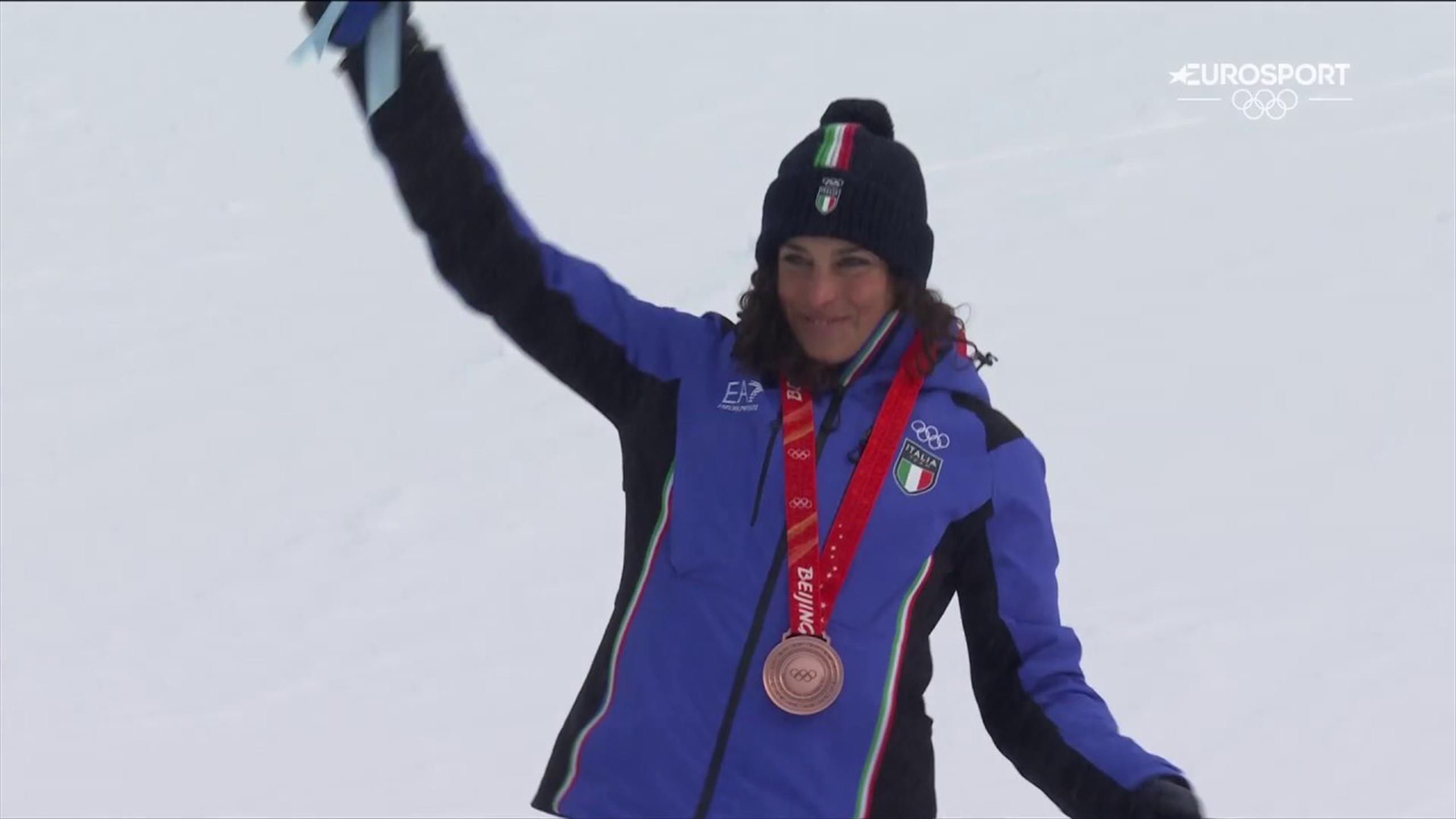 Olimpiadi Invernali Brignone di bronzo in combinata femminile, l