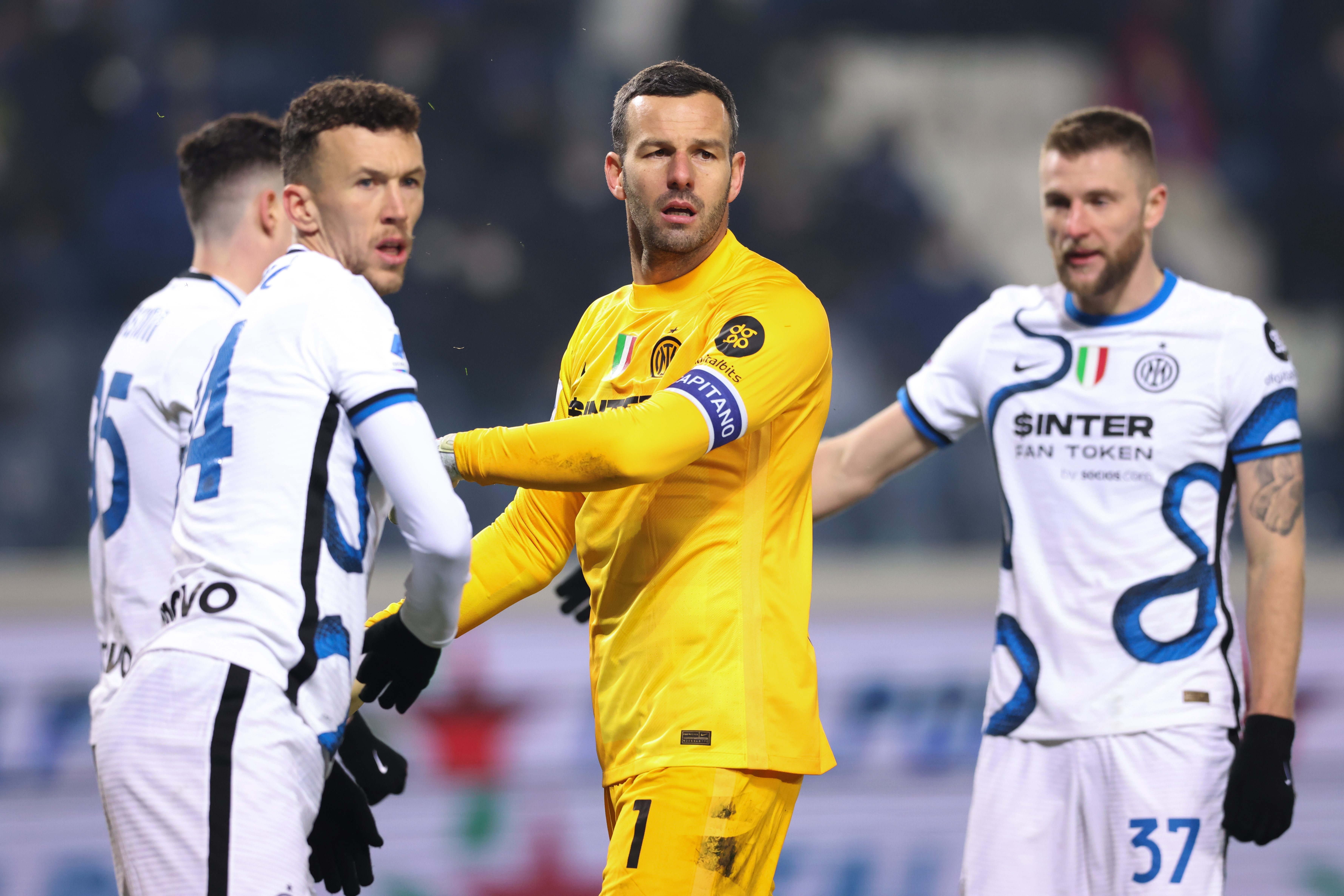 Samir Handanovic, Ivan Perisic, Inter, Getty Images