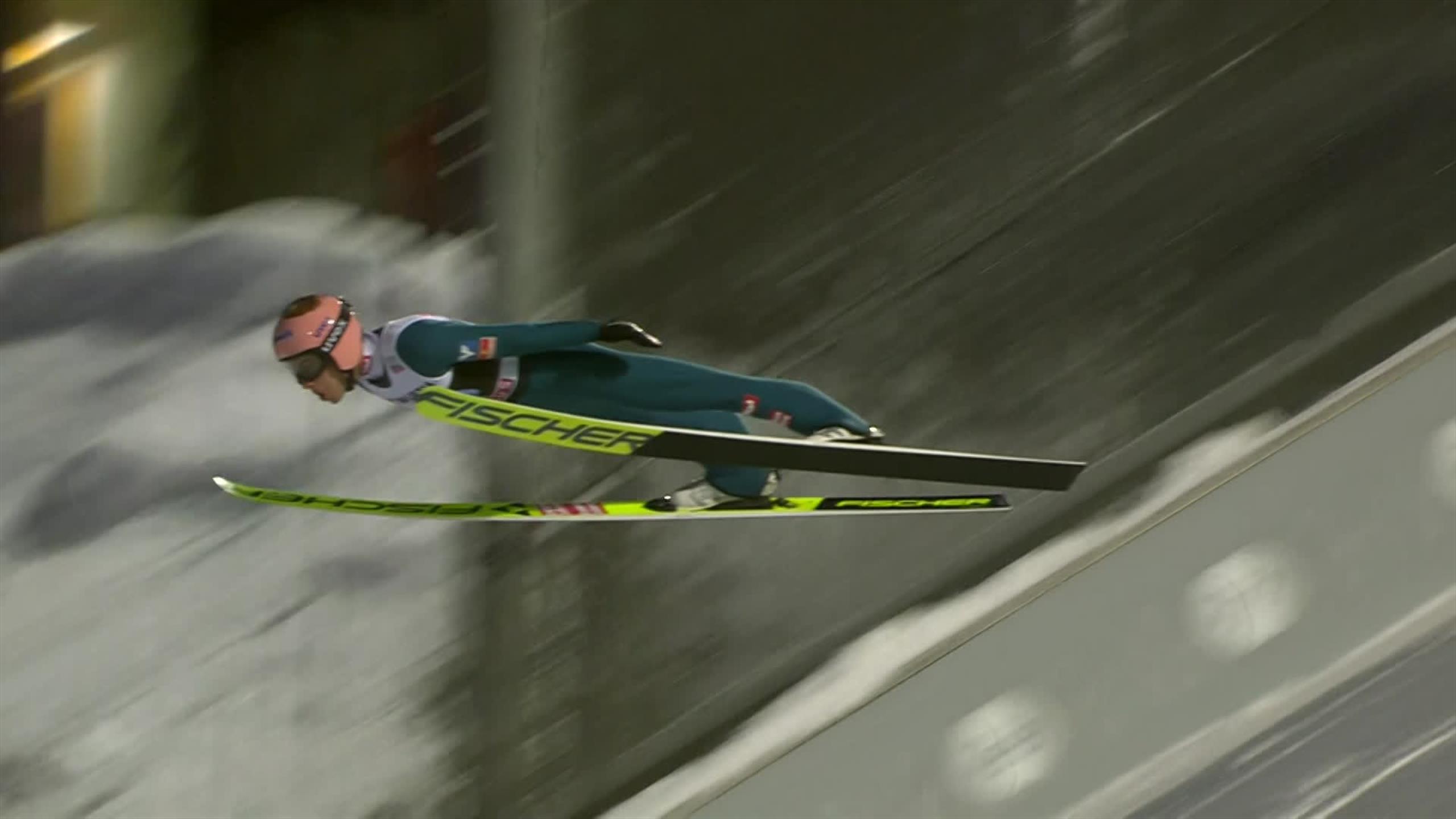 Salto con gli sci, Lahti Il primo salto di Kraft quello che ha fatto