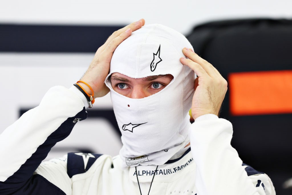 Pierre Gasly (AlphaTauri) lors des test à Sakhir le 10 mars 2022