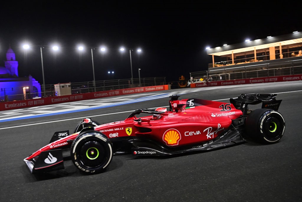 Charles Leclerc (Ferrari) au Grand Prix d'Arabie saoudite 2022