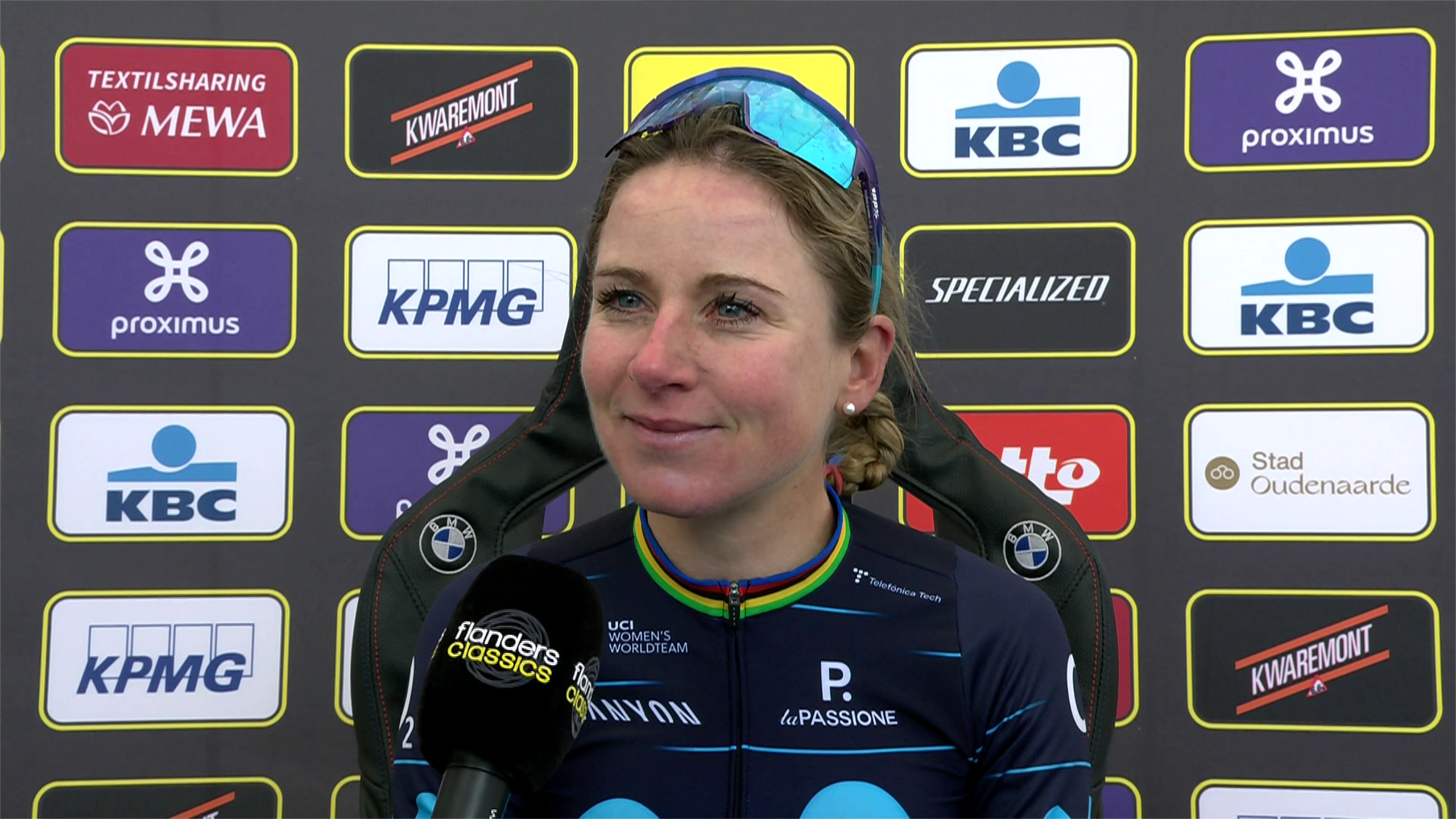 Ronde van Vlaanderen | “Koers had nog wel zwaarder gemogen” - Van Vleuten  lost Kopecky niet - Wielrennen video - Eurosport