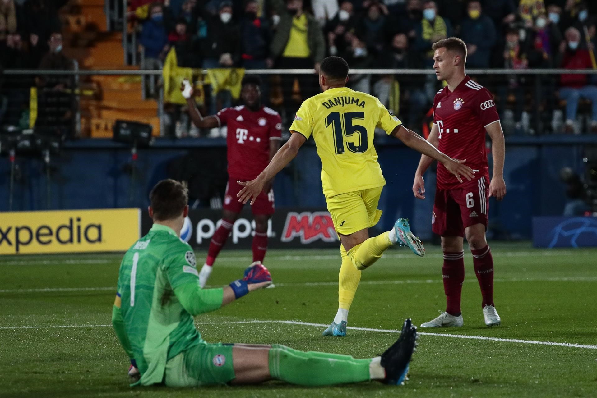 Villarreal-Bayern, gol de Danjuma