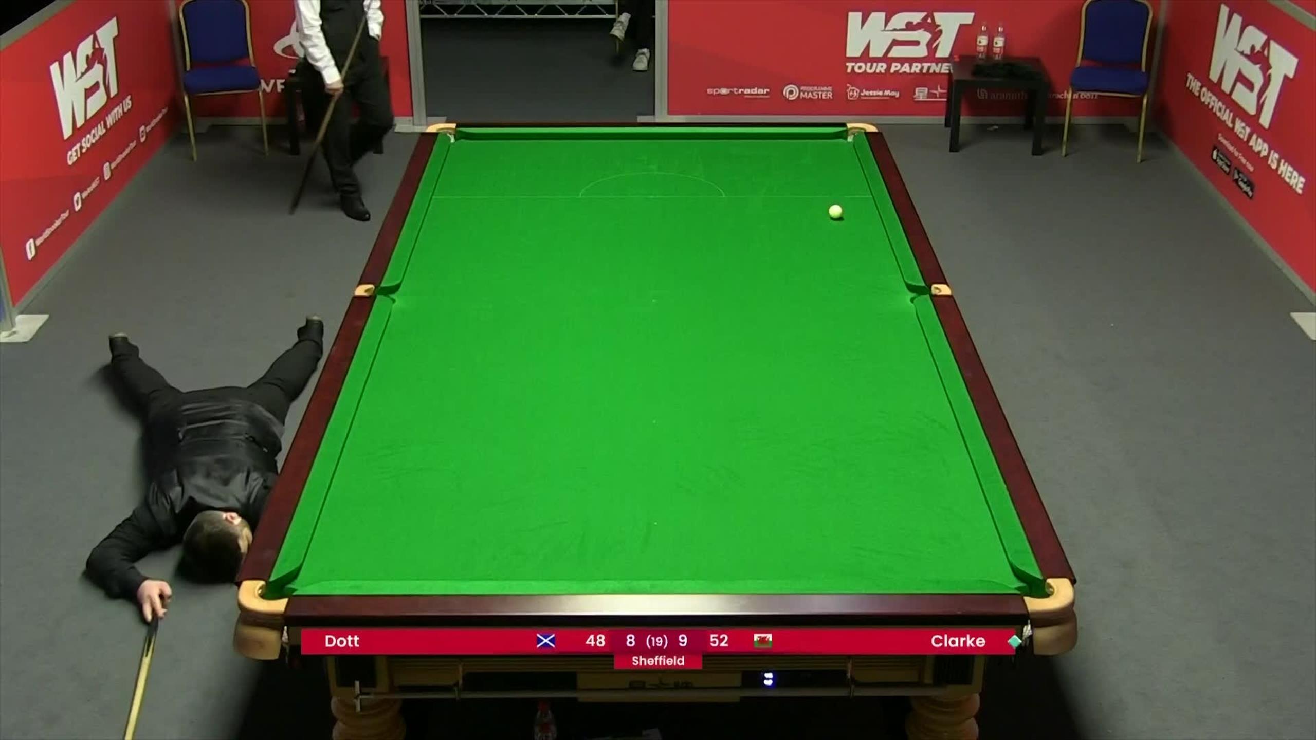 SnookerWM Jamie Clarke schlägt Graeme Dott in Qualifikation mit einem