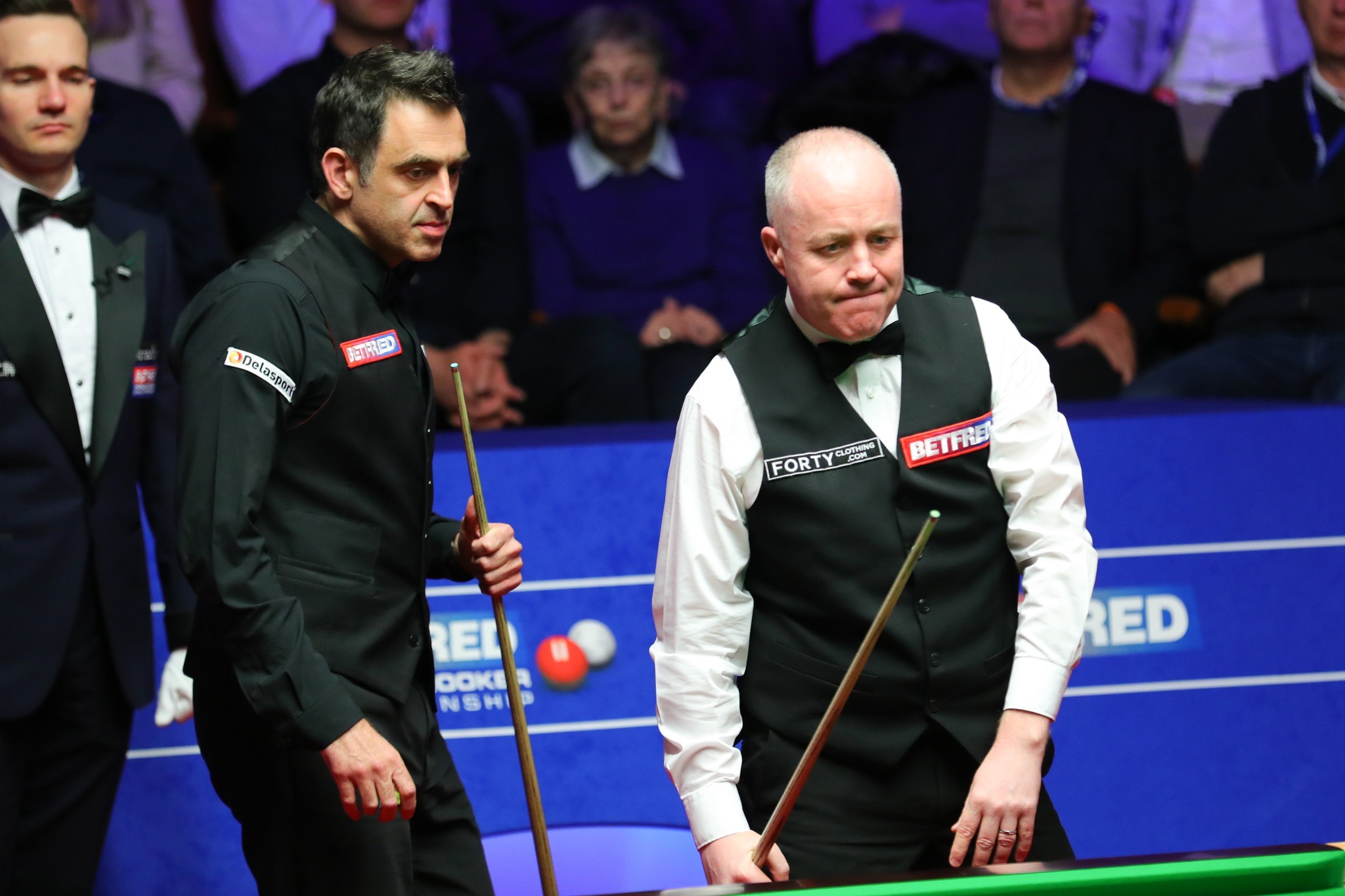 Ronnie O'Sullivan és John Higgins