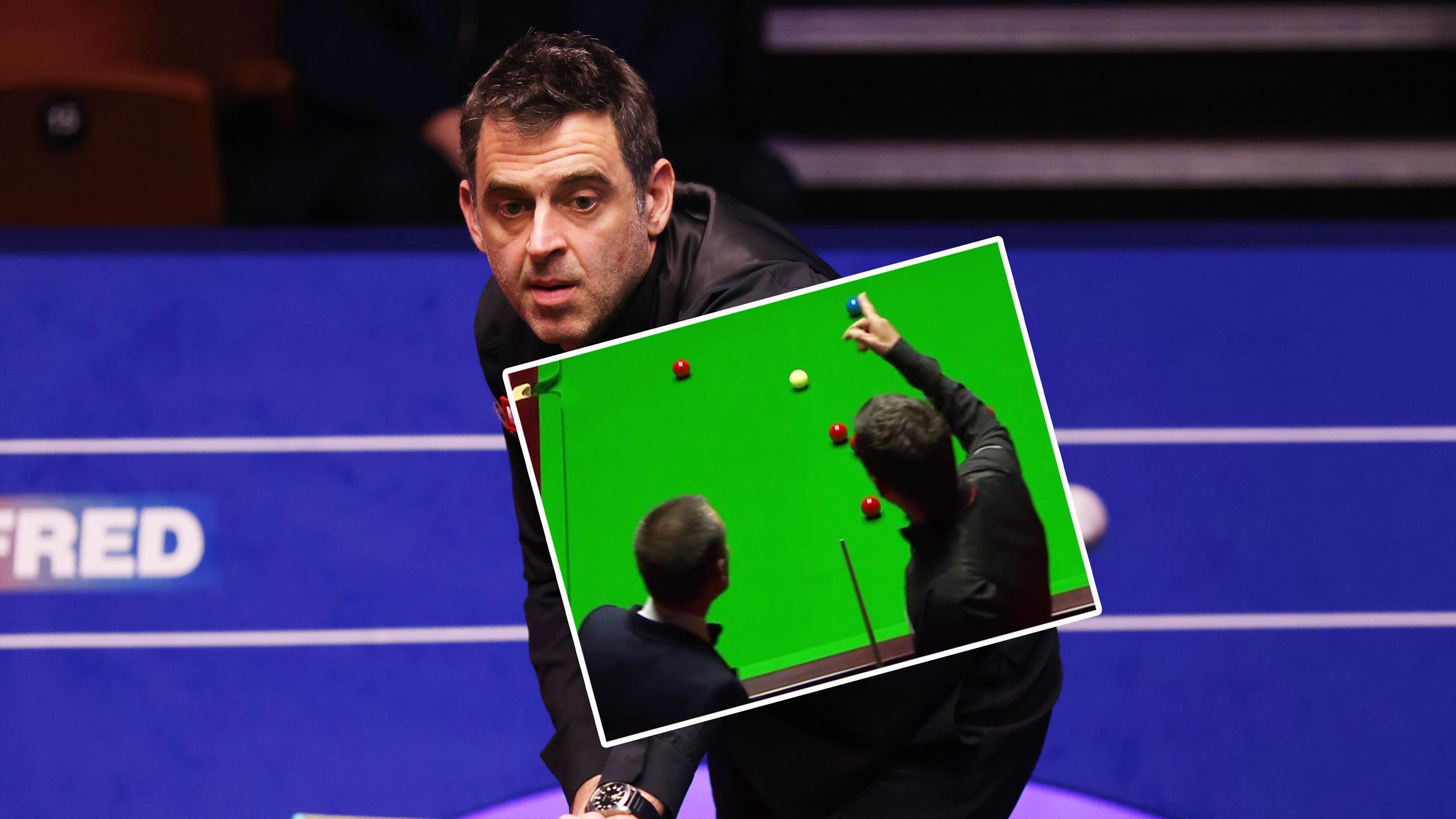 'He's staring at someone!' - Ronnie O'Sullivan complains about security guard in World Championship final - Eurosport COM