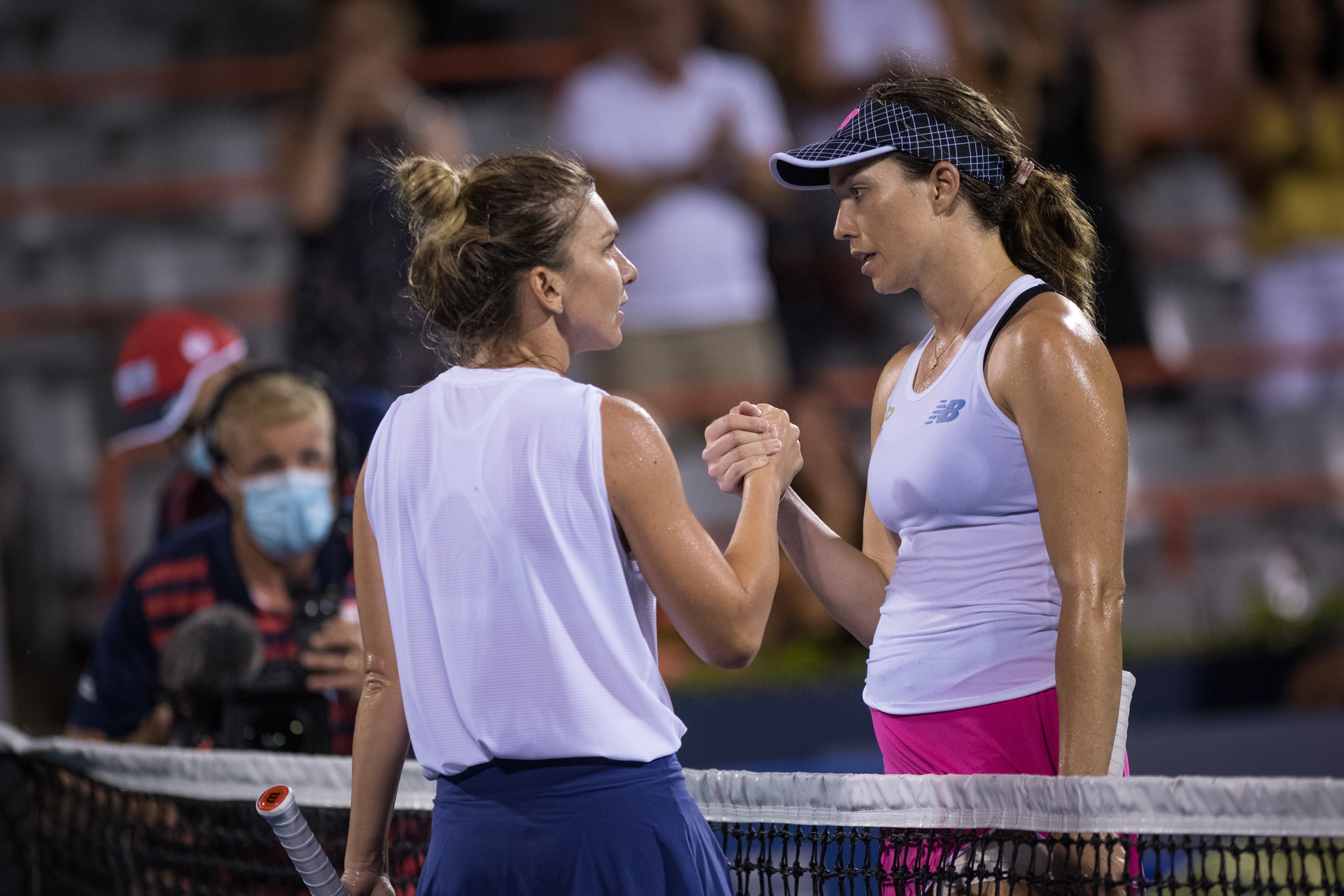 Simona Halep & Danielle Collins