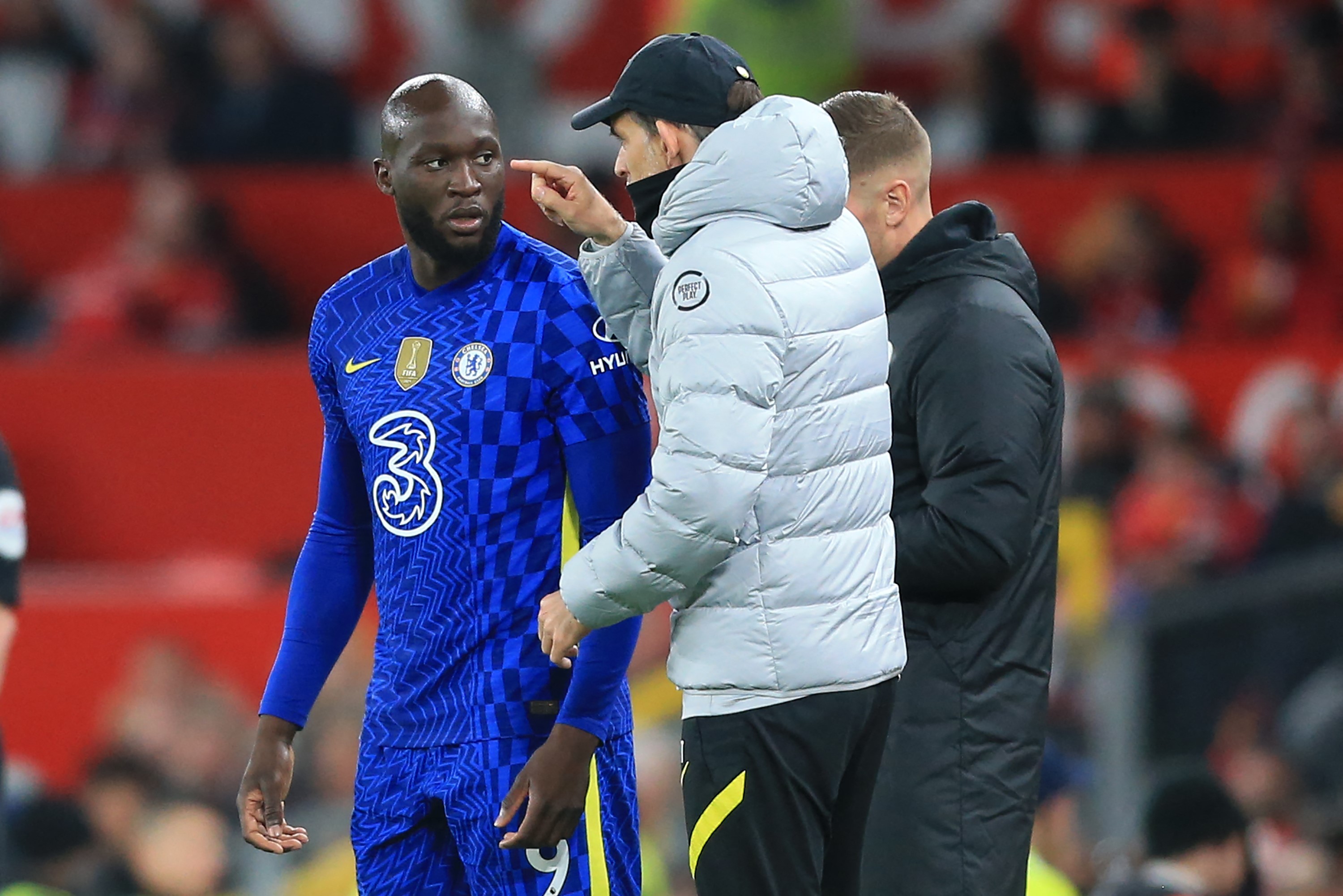 Romelu Lukaku és Tomas Tuchel