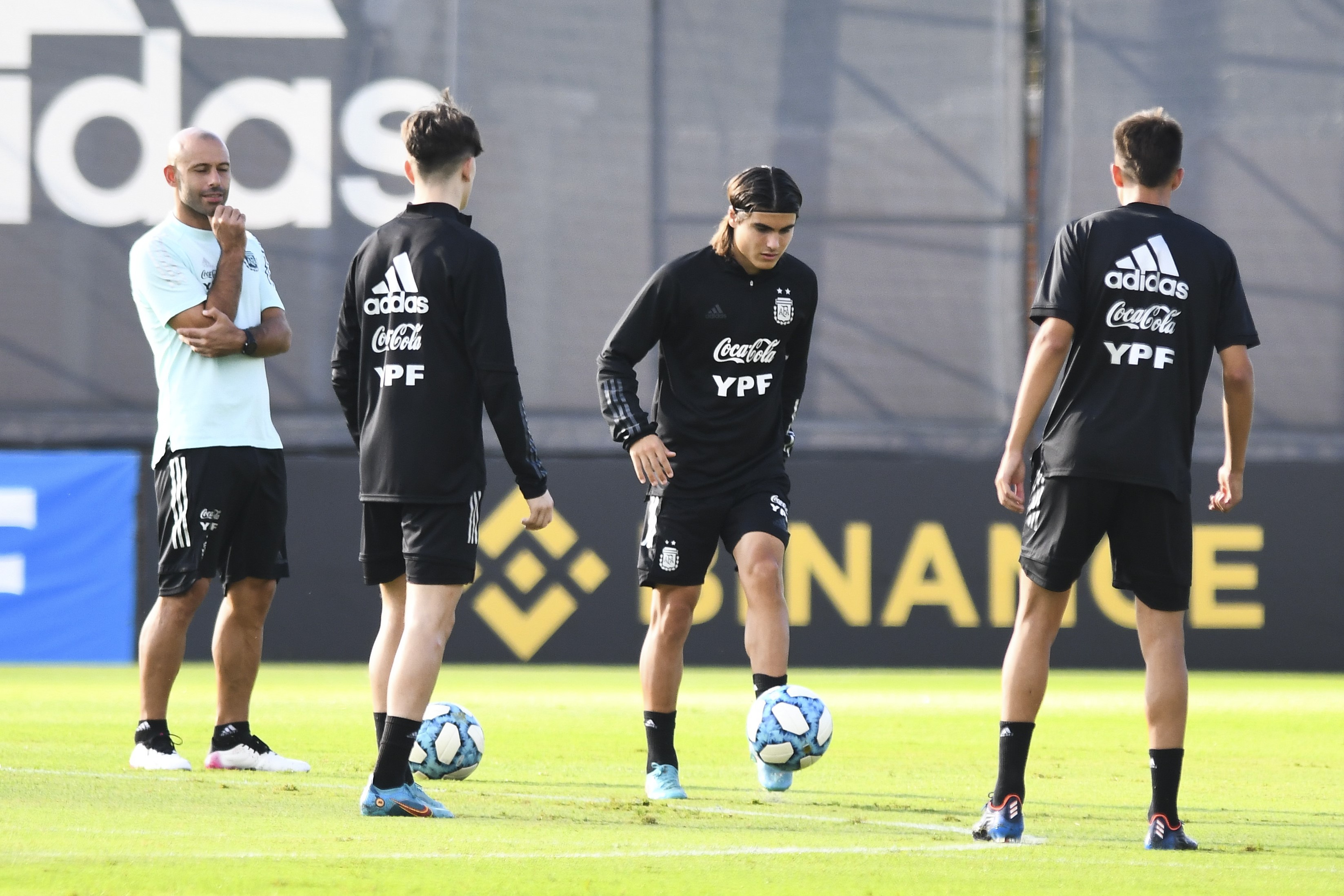 Javier Mascherano, selecționer Argentina U20