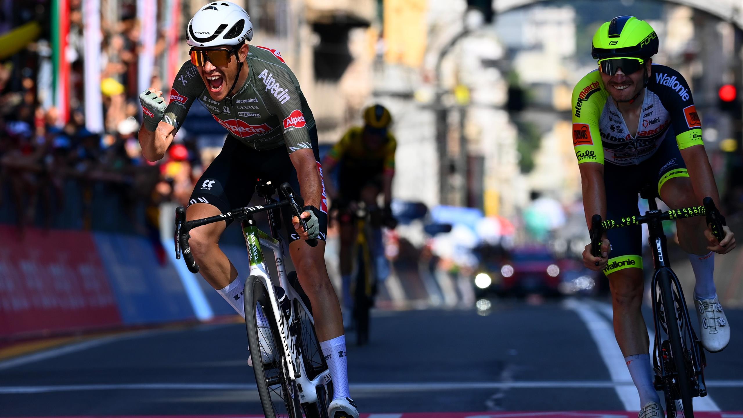 Giro d'Italia Alpecin feiert zweiten Etappensieg Stefano Oldani auf