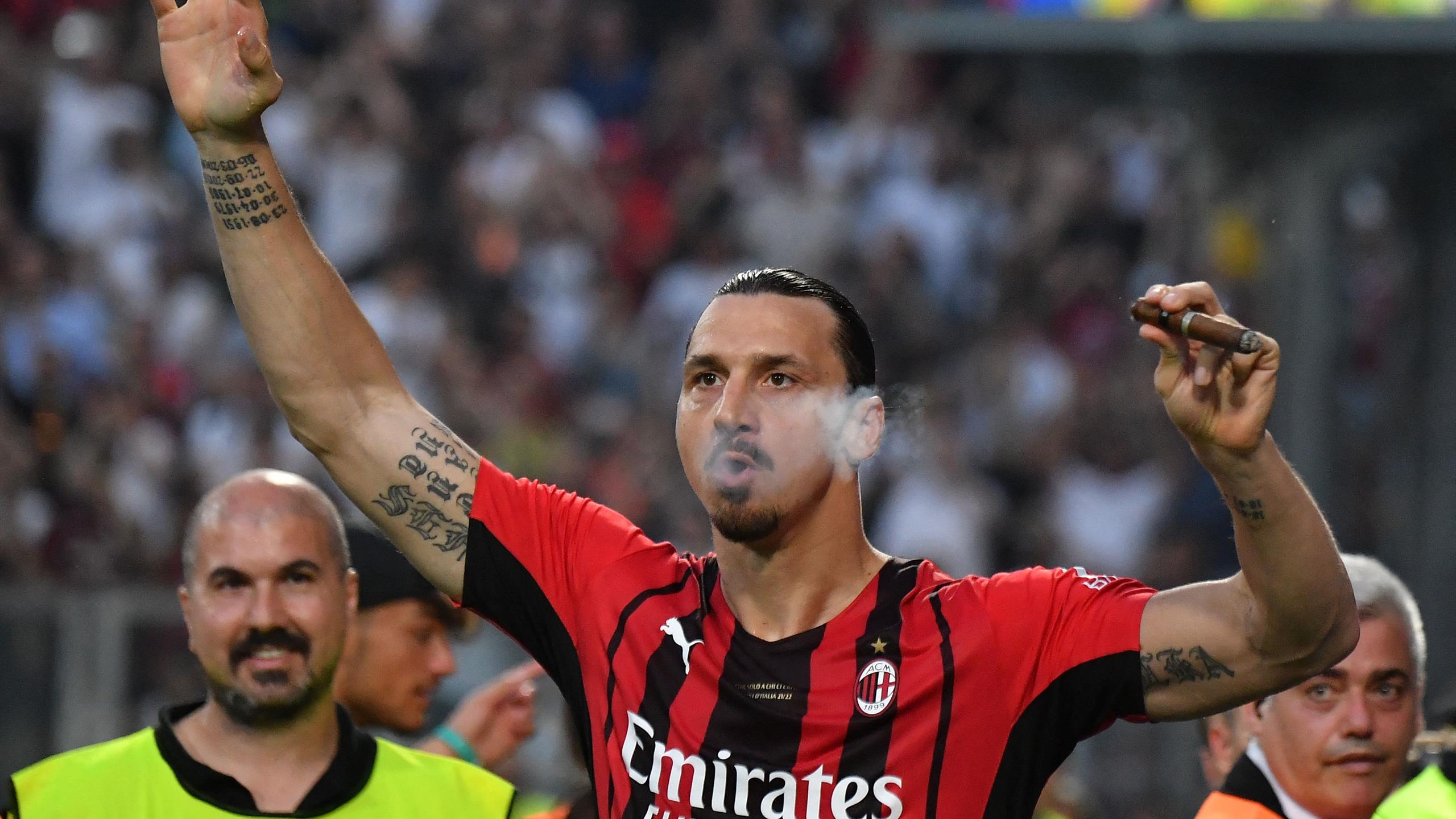 Médaille Scudetto Serie A 2021/2022 – AC Milan – Ibrahimovic, Leao, Theo