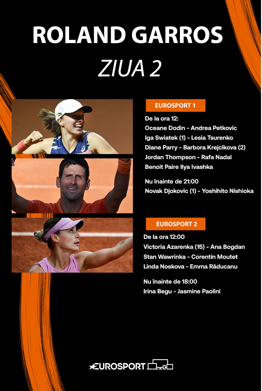 Roland Garros ziua 2