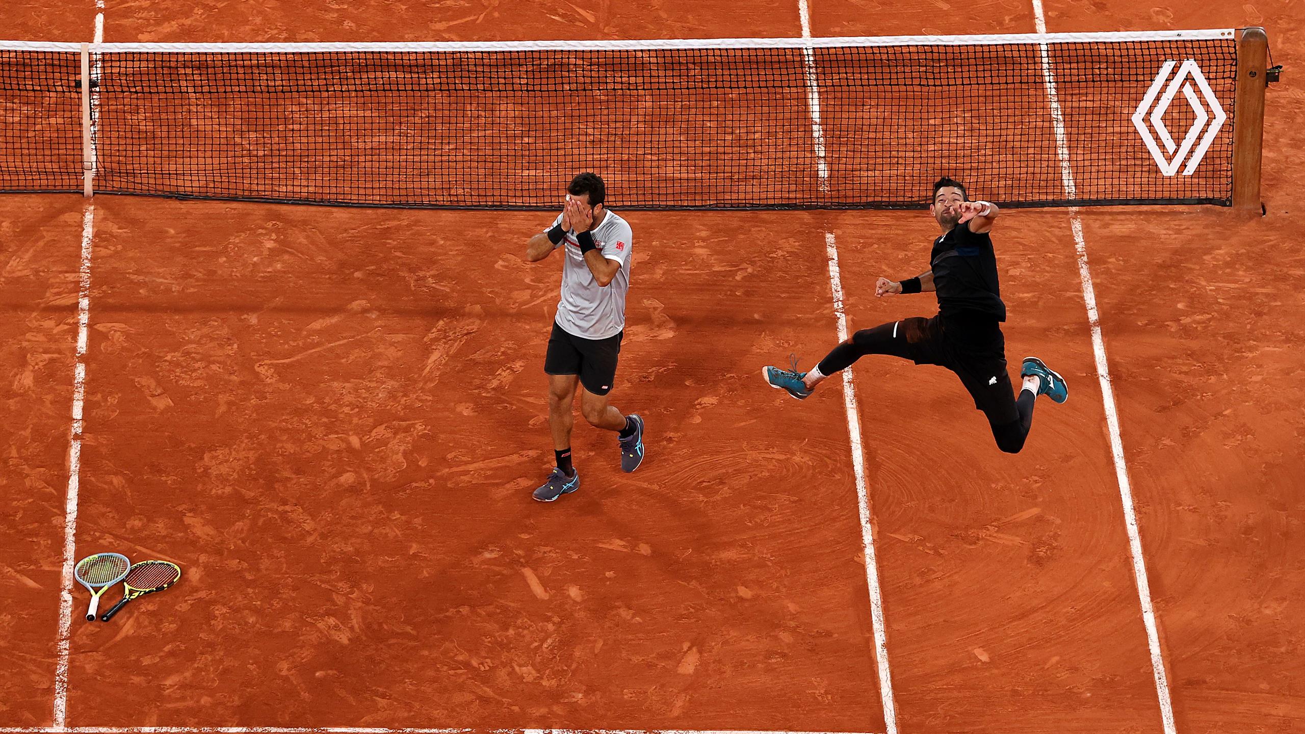 French Open 2022 Arévalo/Rojer reißen nach Matchball im DoppelFinale