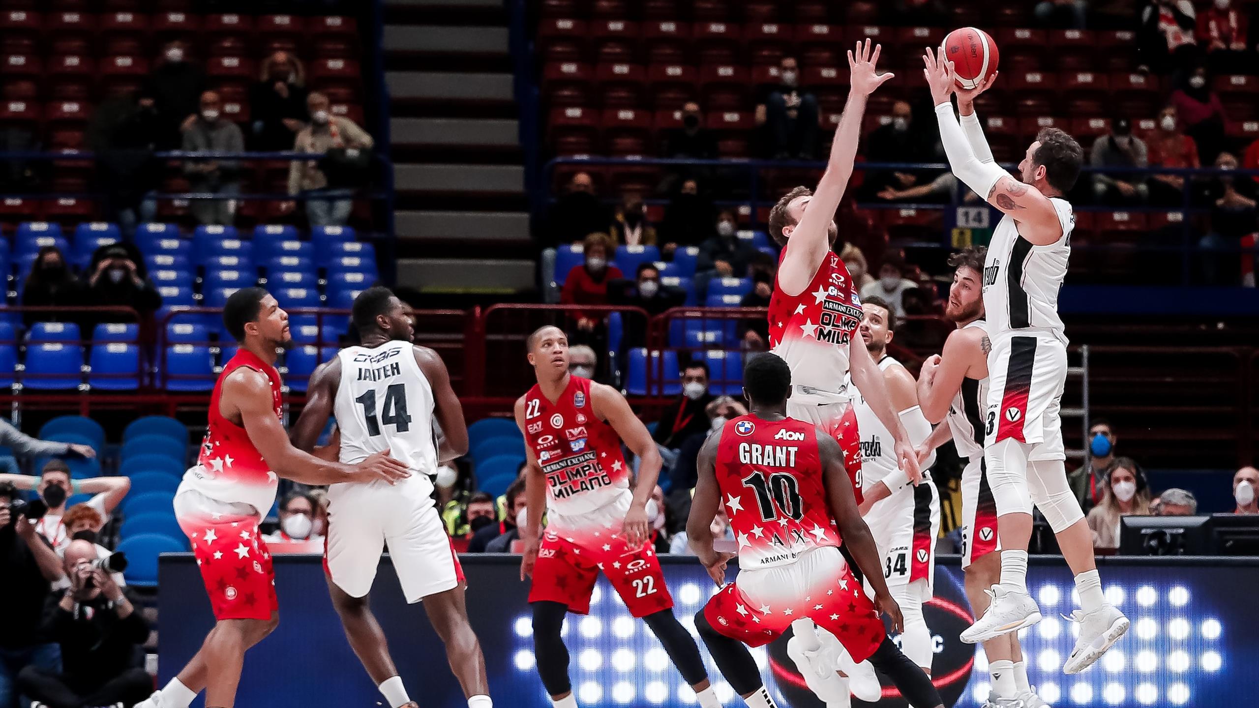 Basket, Serie A Virtus BolognaOlimpia Milano storia di una rivalità