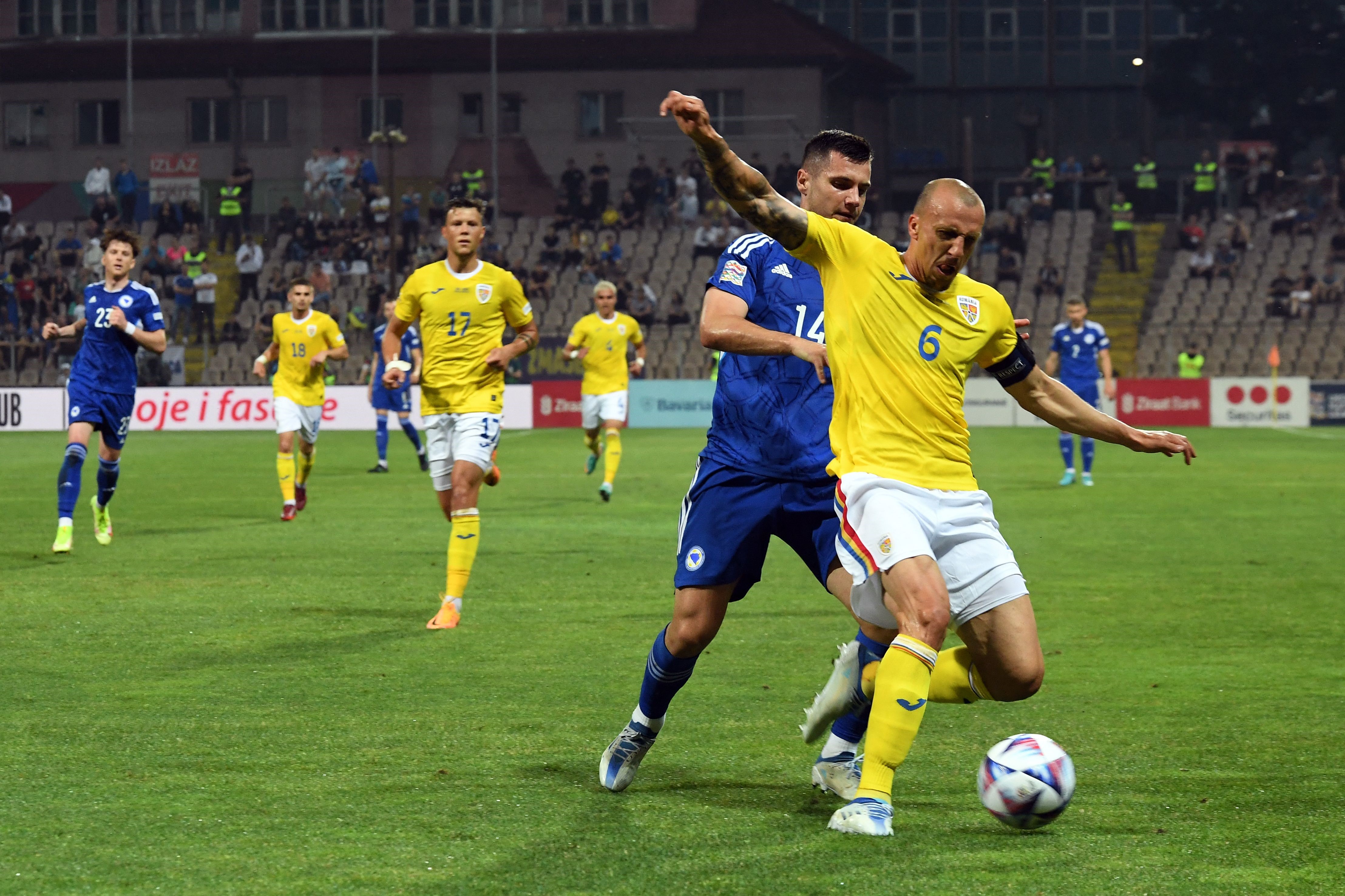 Vlad Chiricheș, în Bosnia - România