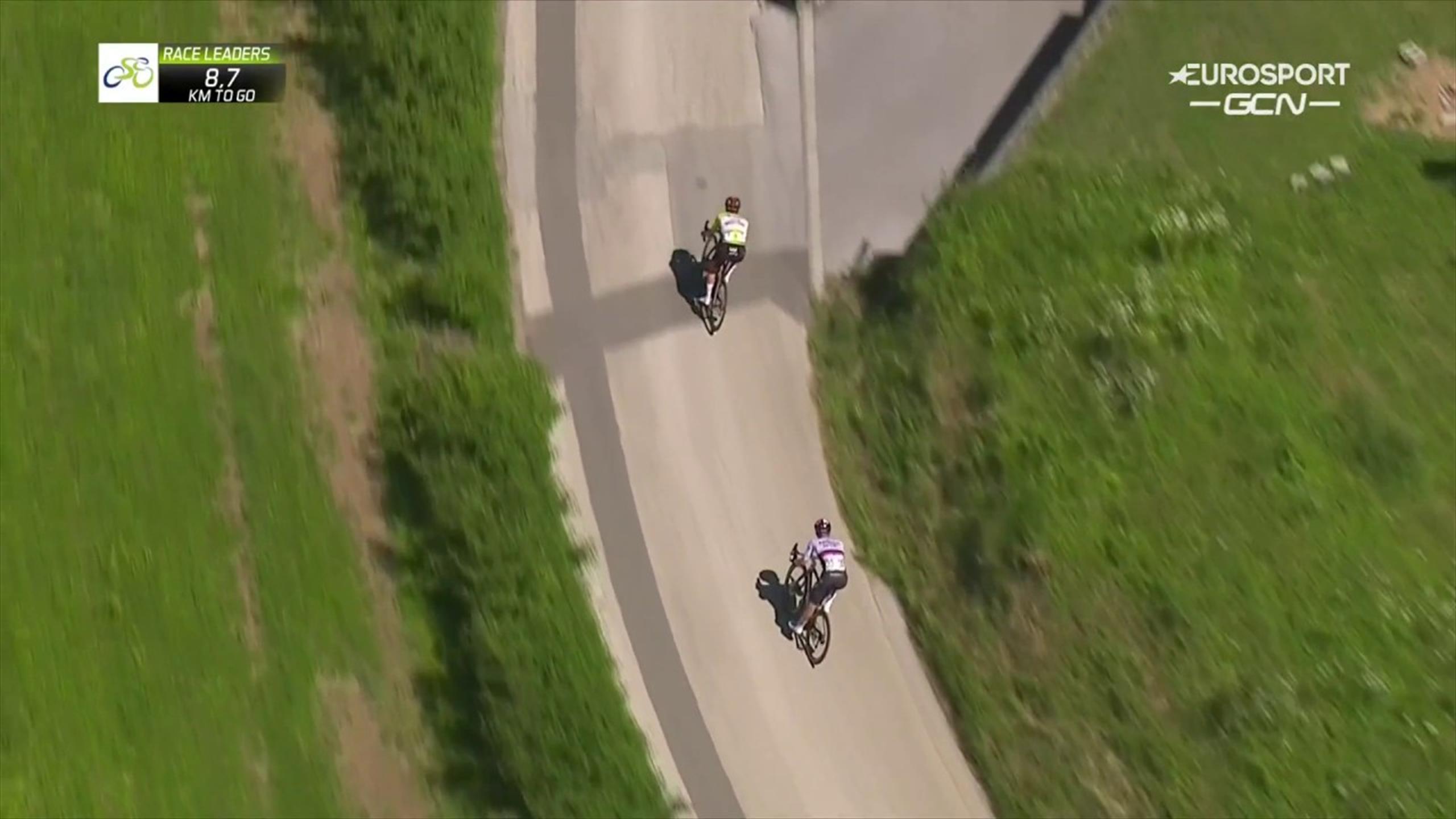 Giro di Slovenia Pogacar attacca anche in discesa con lui Mohoric e Majka, rivivi lo scatto Giro di Slovenia Pogacar attacca anche in discesa con lui Mohoric e Majka, rivivi lo scatto