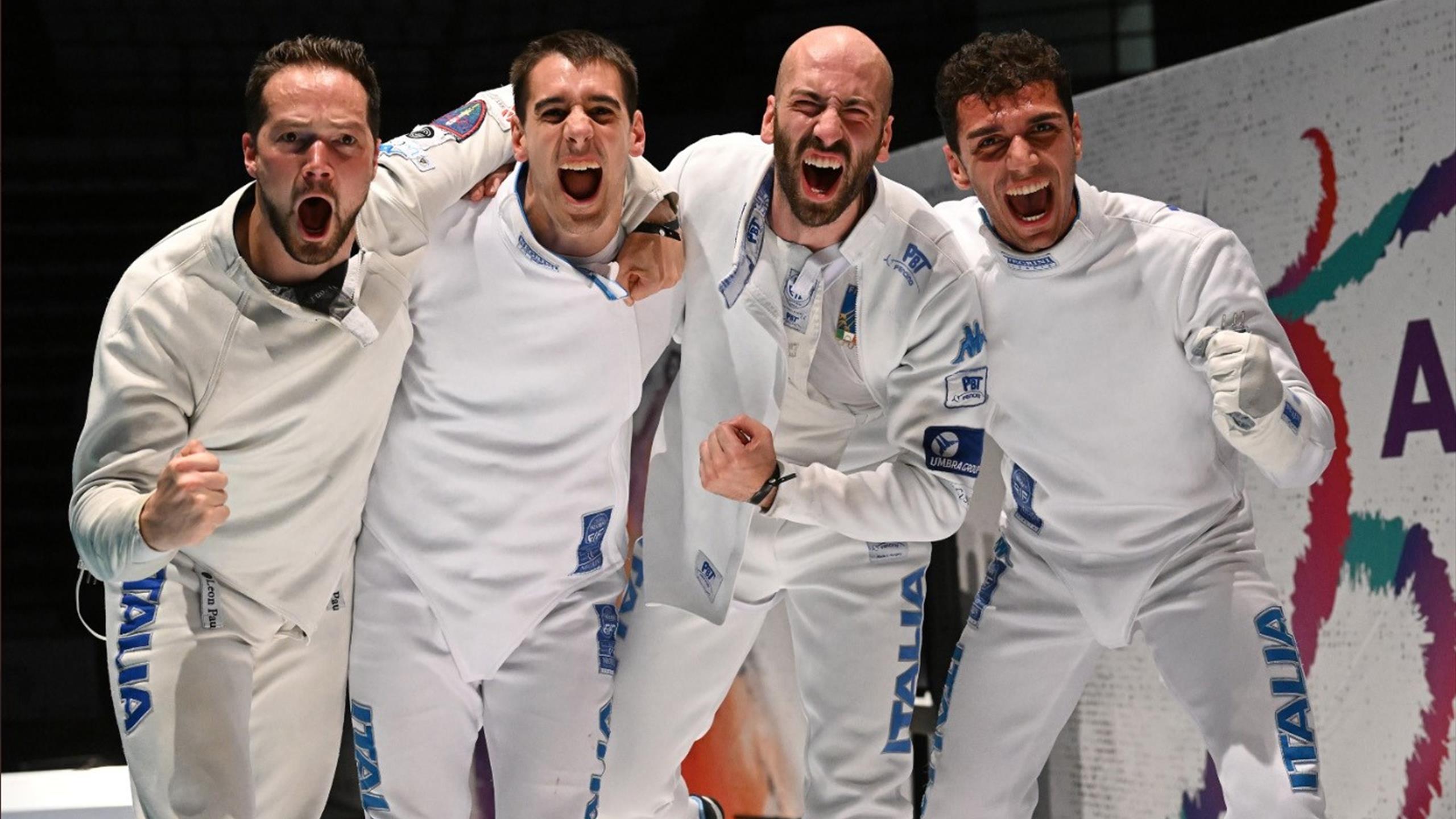 Scherma, Europei l'Italia torna campione nella spada a squadre