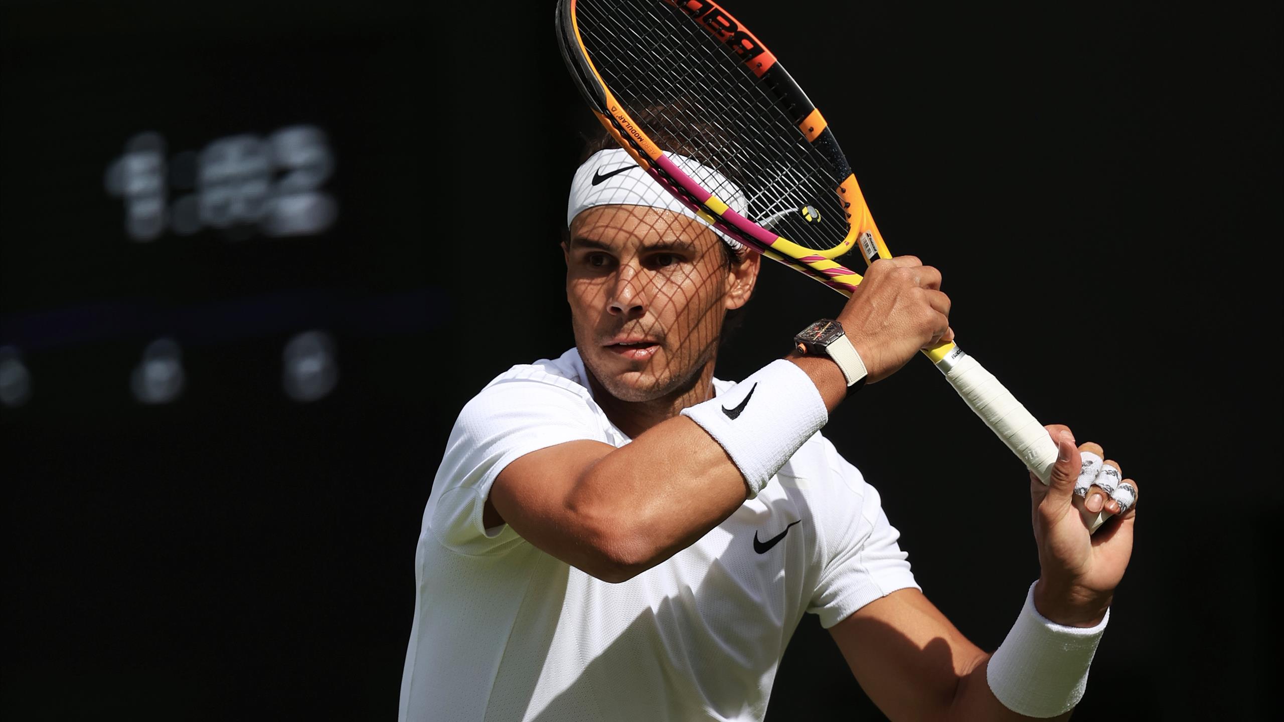 Wimbledon 2022 Rafa NadalLorenzo Sonego Partido tercera ronda, hoy