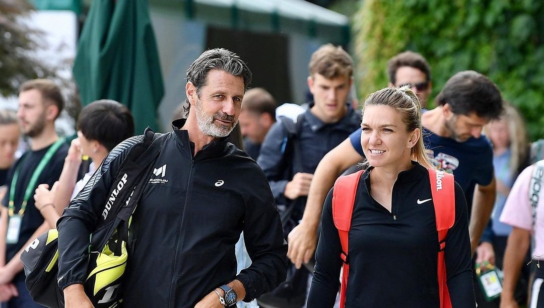 Mouratoglou & Simona Halep